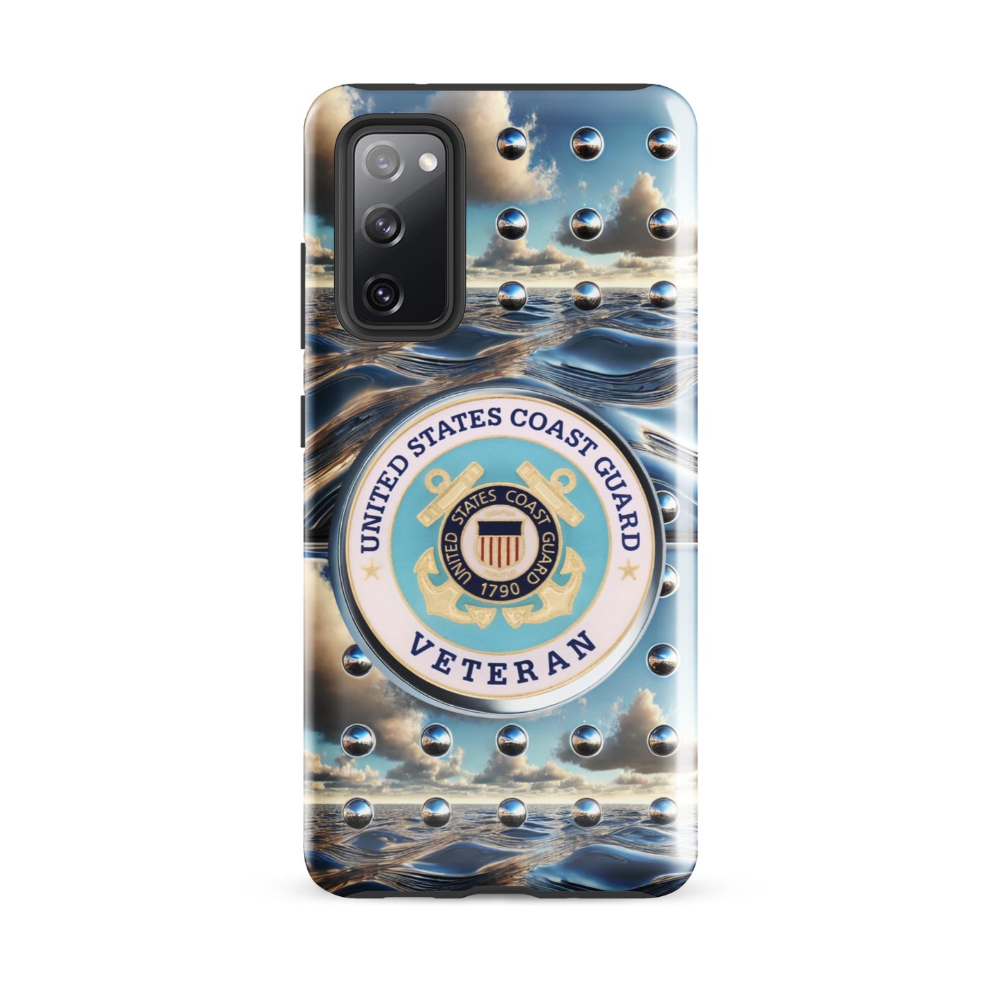 United States Coast Guard Veteran Samsung phone case, anutcase, iphone15, Tough case for Samsung®