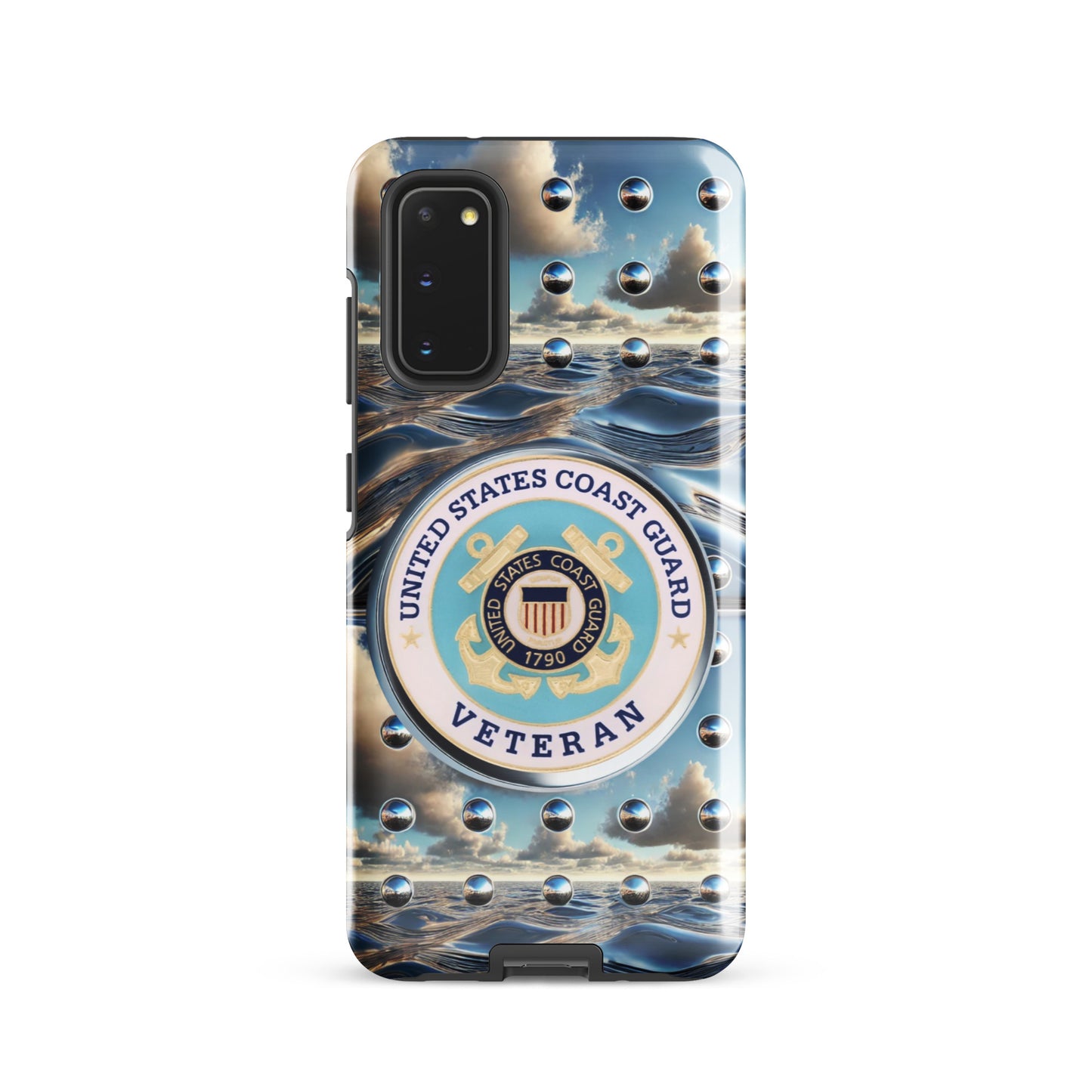 United States Coast Guard Veteran Samsung phone case, anutcase, iphone15, Tough case for Samsung®