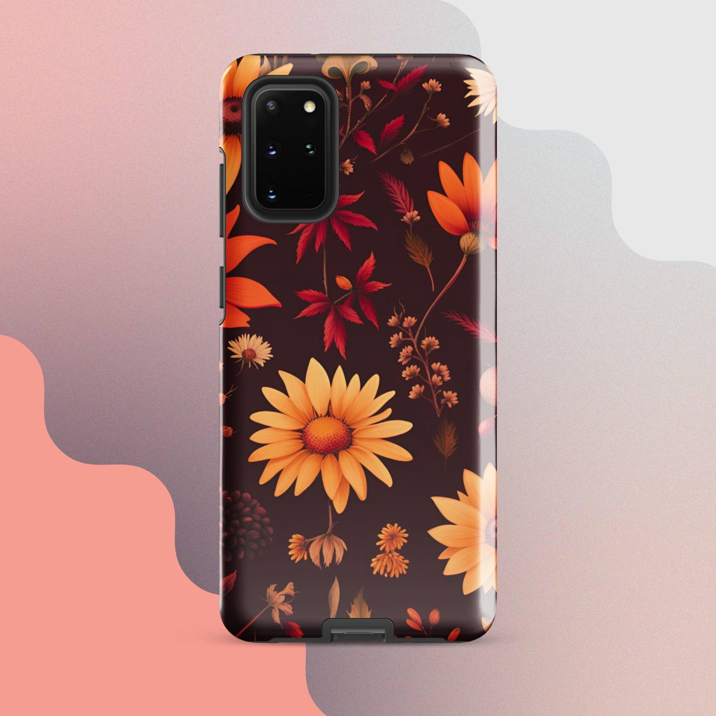 Wildflowers case for her, Tough case for Samsung®, Girls phone case, Fall flower case