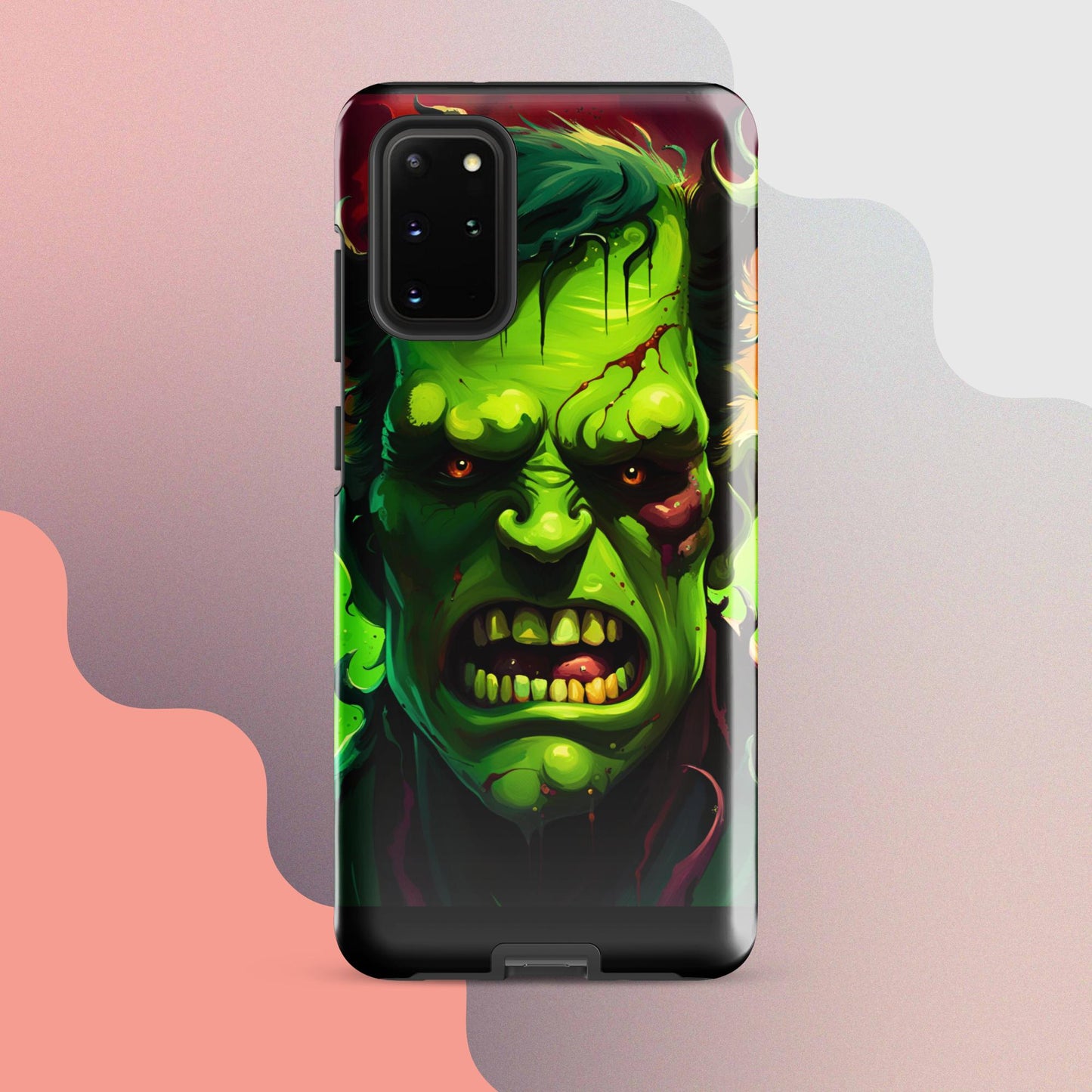 Tough case for Samsung®, Samsung halloween phone case, halloween phone case samsung, Frankenstein  phone case, phone case scary, monster phone case