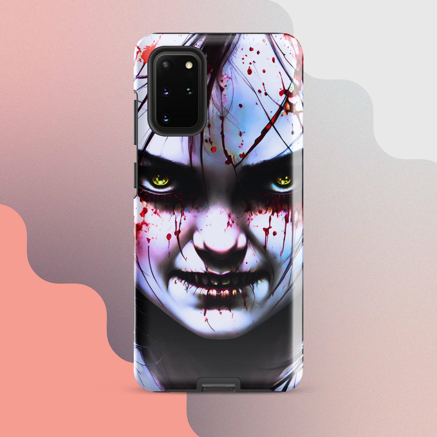 Scary girl cell phone cover, Halloween cell phone case, Halloween case,  samsung case for halloween, halloween decorTough case for Samsung®