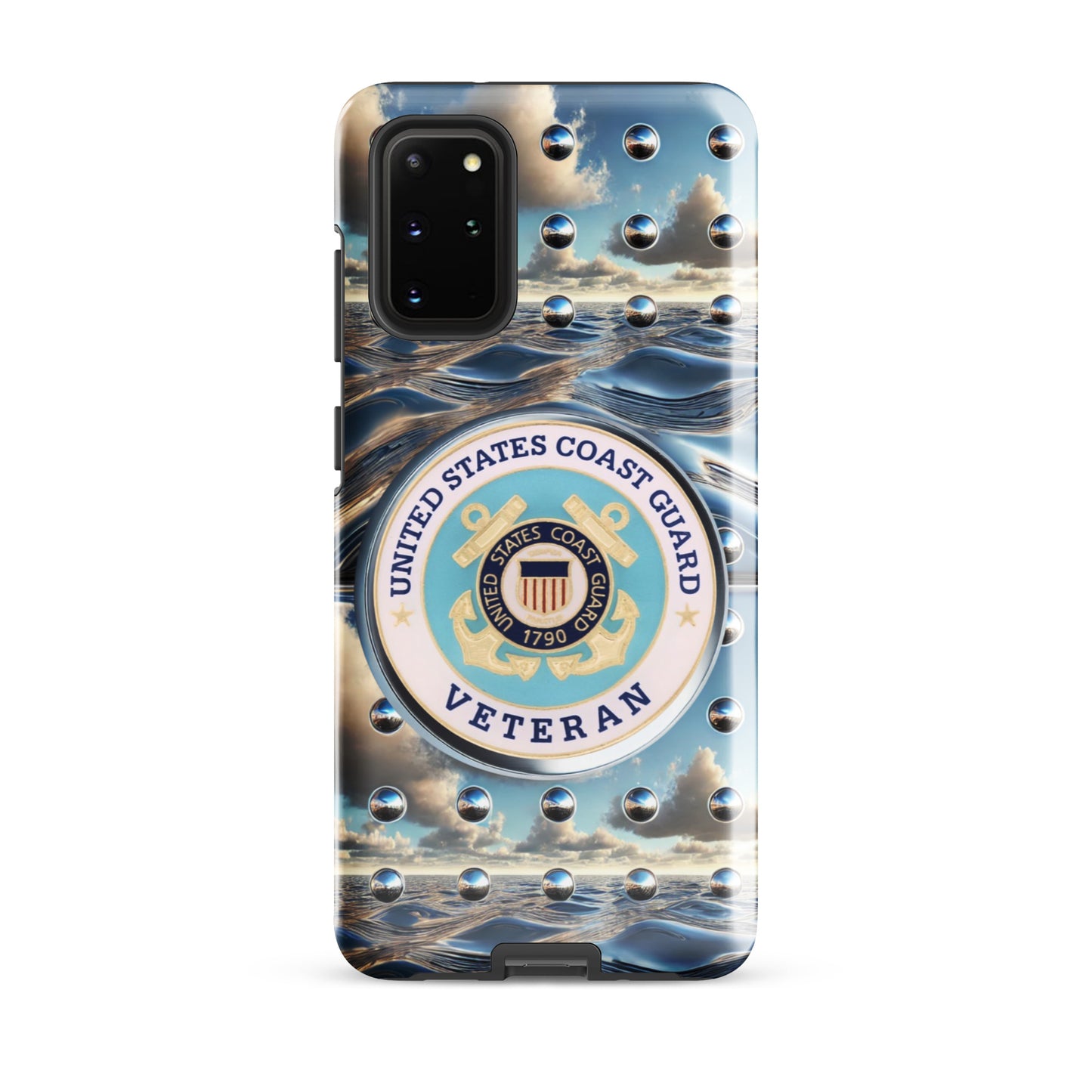 United States Coast Guard Veteran Samsung phone case, anutcase, iphone15, Tough case for Samsung®