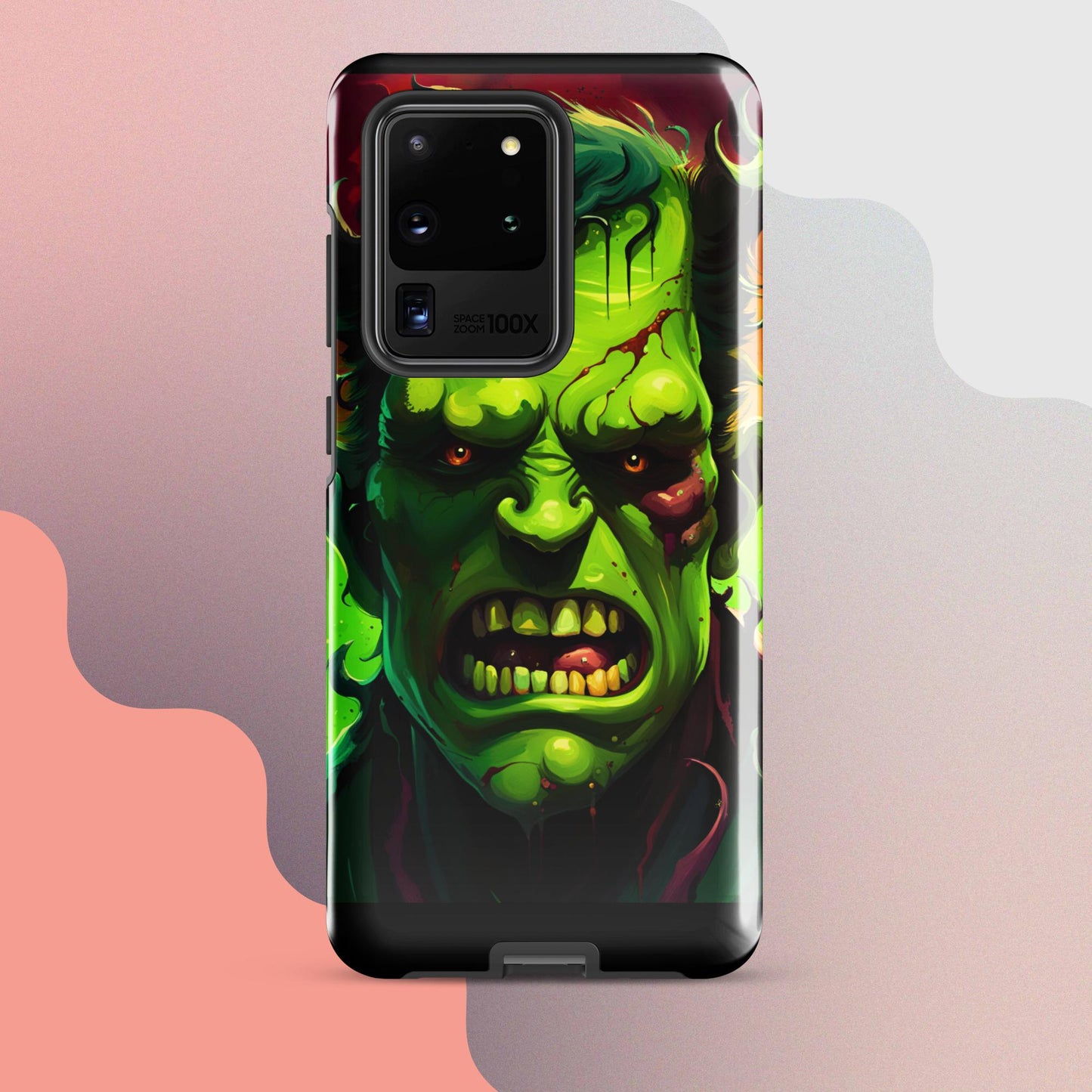 Tough case for Samsung®, Samsung halloween phone case, halloween phone case samsung, Frankenstein  phone case, phone case scary, monster phone case