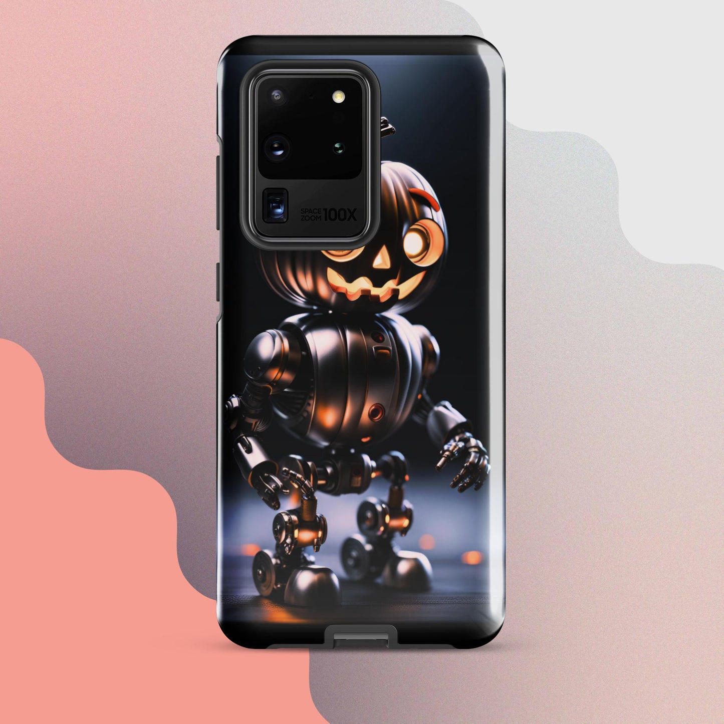 Tough case for Samsung®, halloween pumpkin, halloween samsung case, samsung halloween case