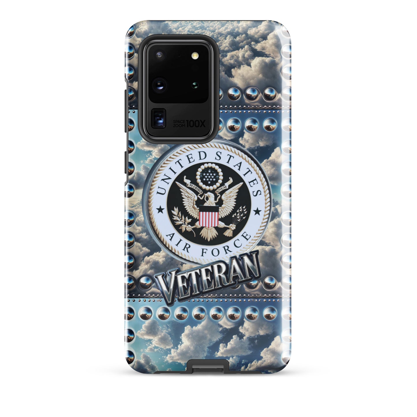 United States Air Force Cell phone case, Air Force Veteran cell phone case, anutecase, iphone15, Tough case for Samsung®