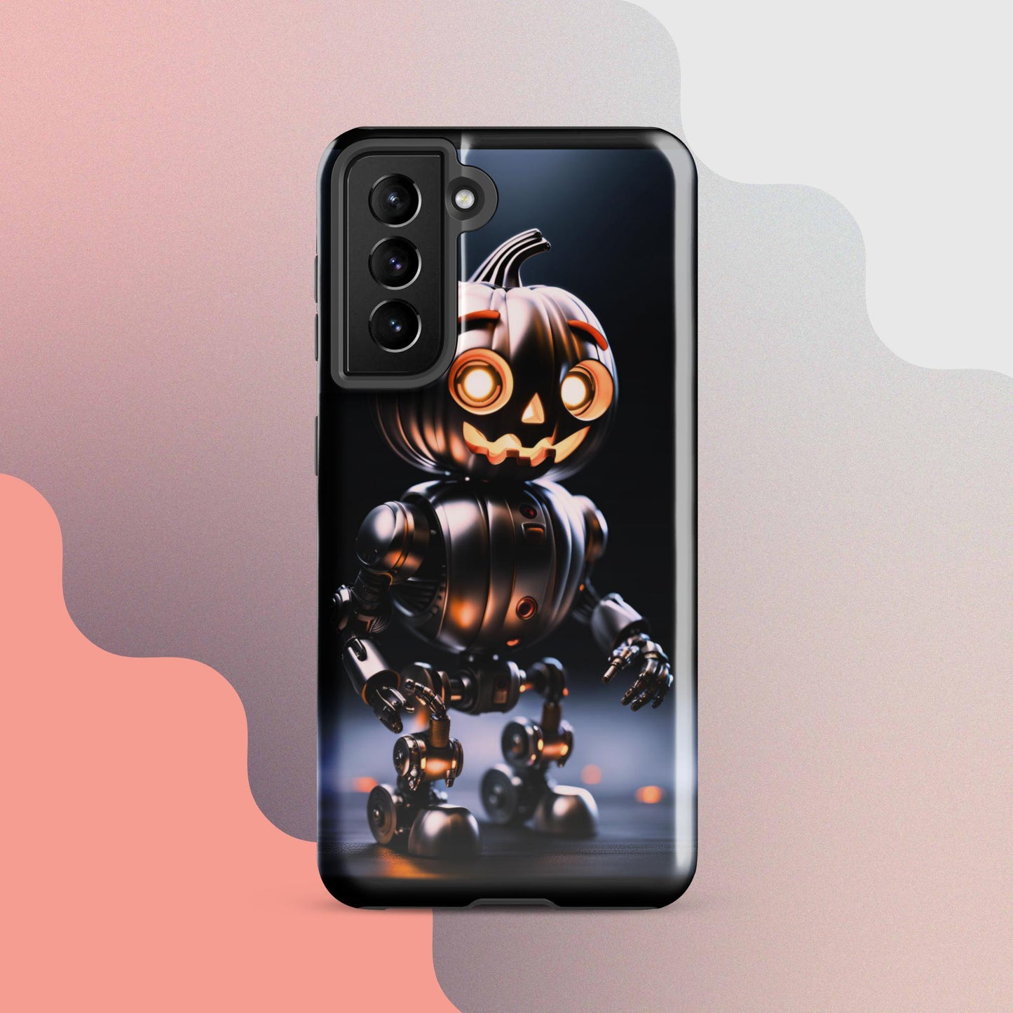 Tough case for Samsung®, halloween pumpkin, halloween samsung case, samsung halloween case