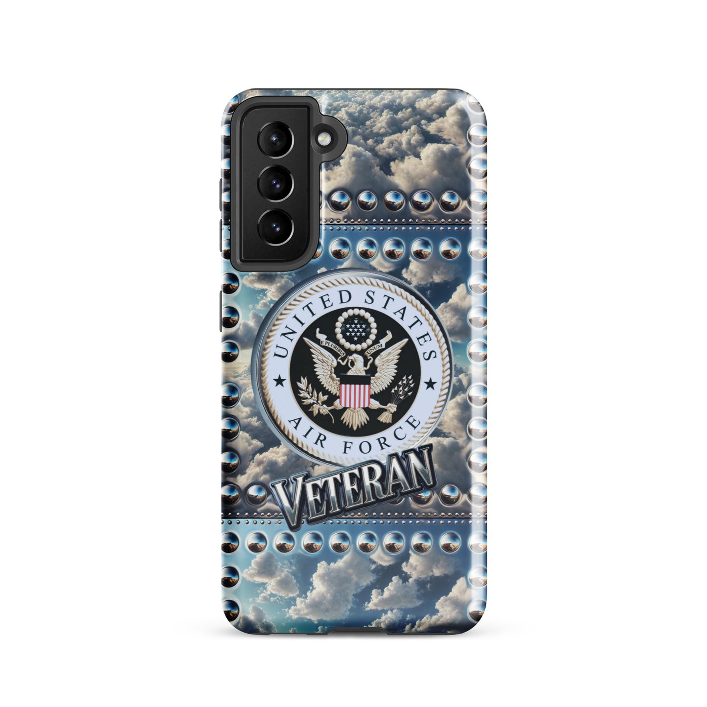 United States Air Force Cell phone case, Air Force Veteran cell phone case, anutecase, iphone15, Tough case for Samsung®