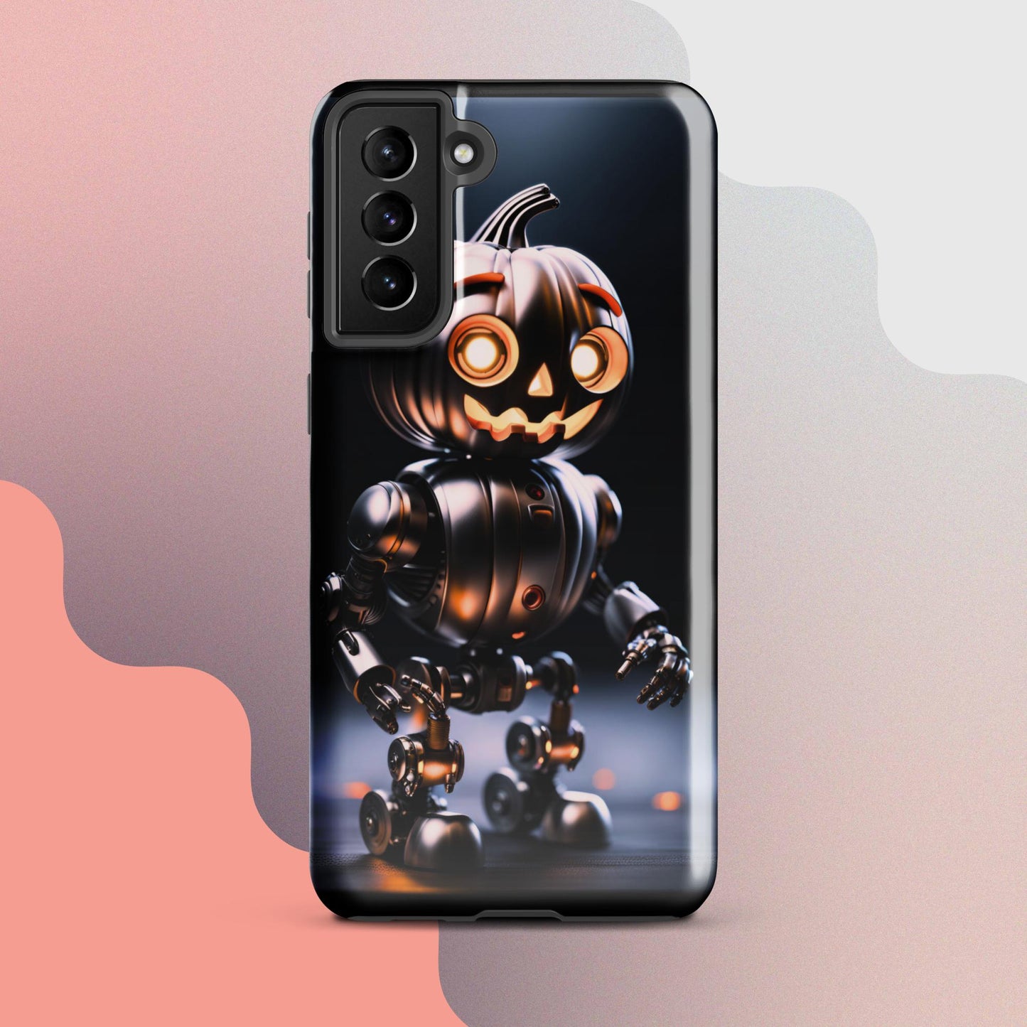 Tough case for Samsung®, halloween pumpkin, halloween samsung case, samsung halloween case