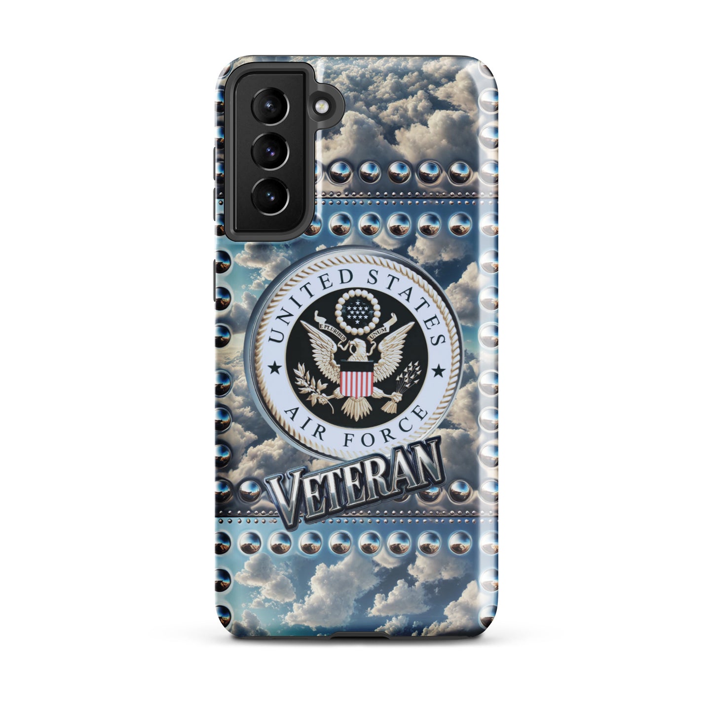 United States Air Force Cell phone case, Air Force Veteran cell phone case, anutecase, iphone15, Tough case for Samsung®