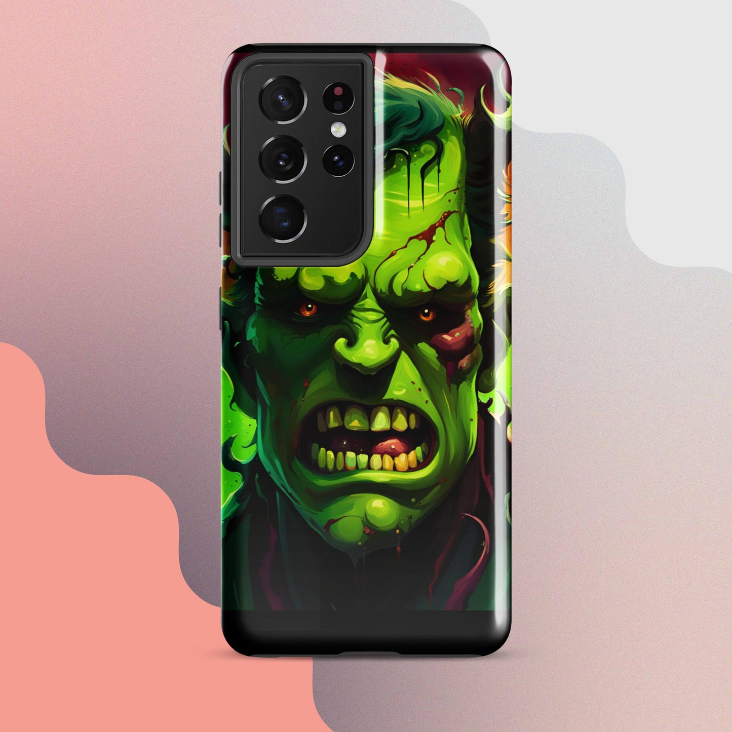 Tough case for Samsung®, Samsung halloween phone case, halloween phone case samsung, Frankenstein  phone case, phone case scary, monster phone case