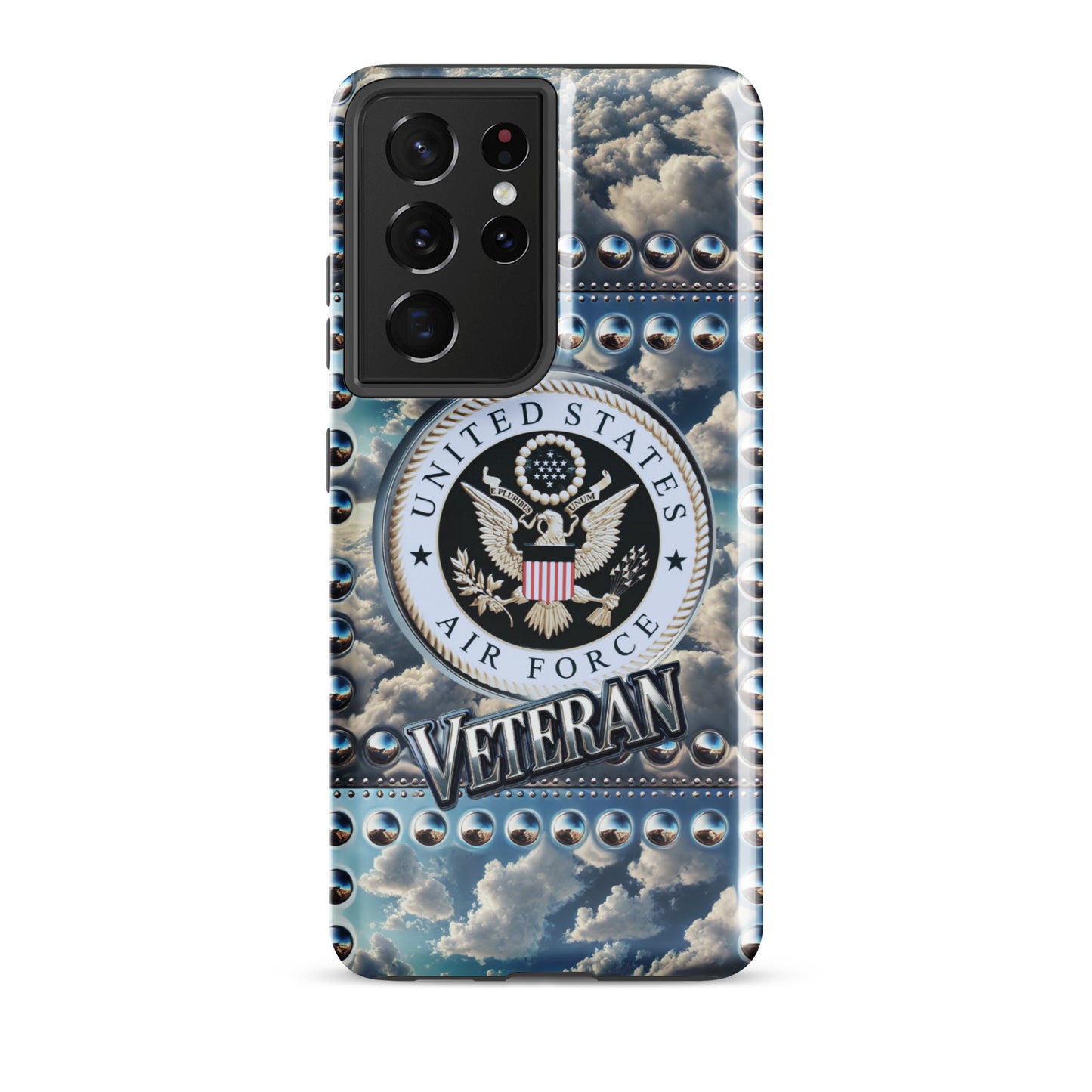 United States Air Force Cell phone case, Air Force Veteran cell phone case, anutecase, iphone15, Tough case for Samsung®