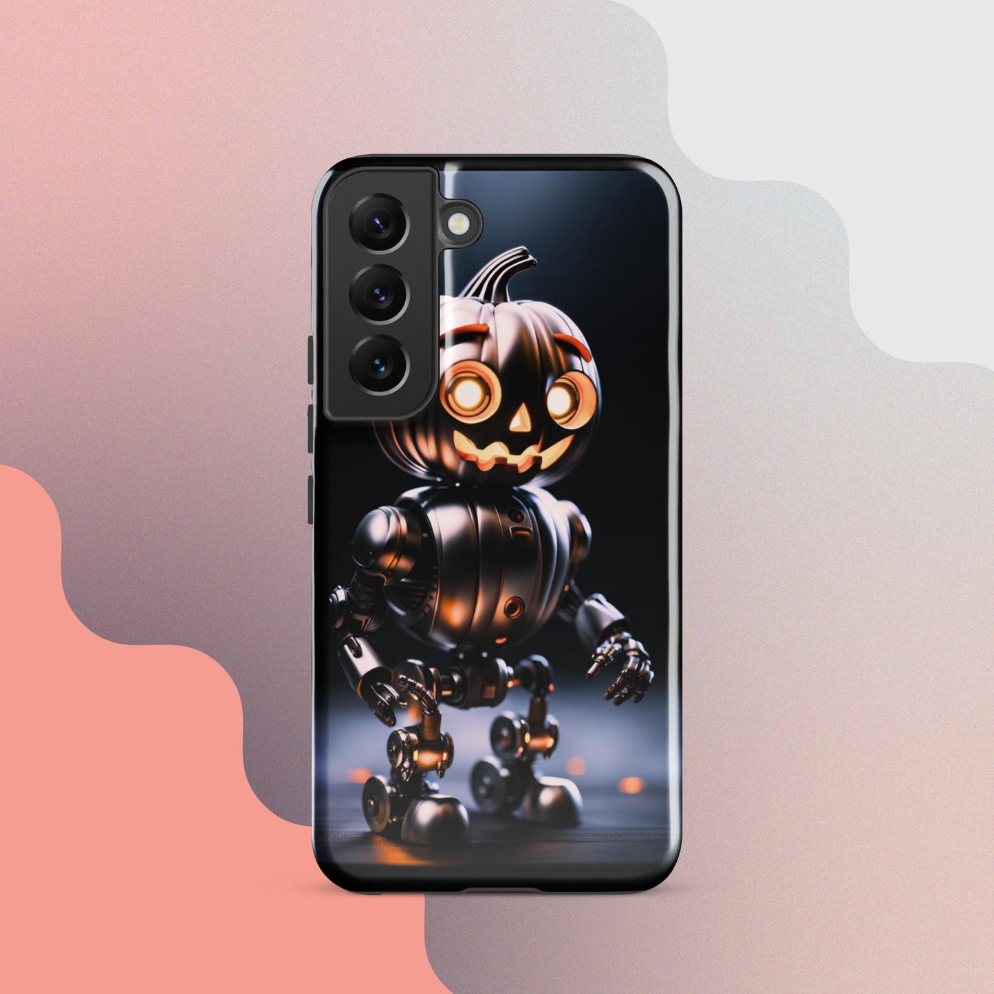 Tough case for Samsung®, halloween pumpkin, halloween samsung case, samsung halloween case