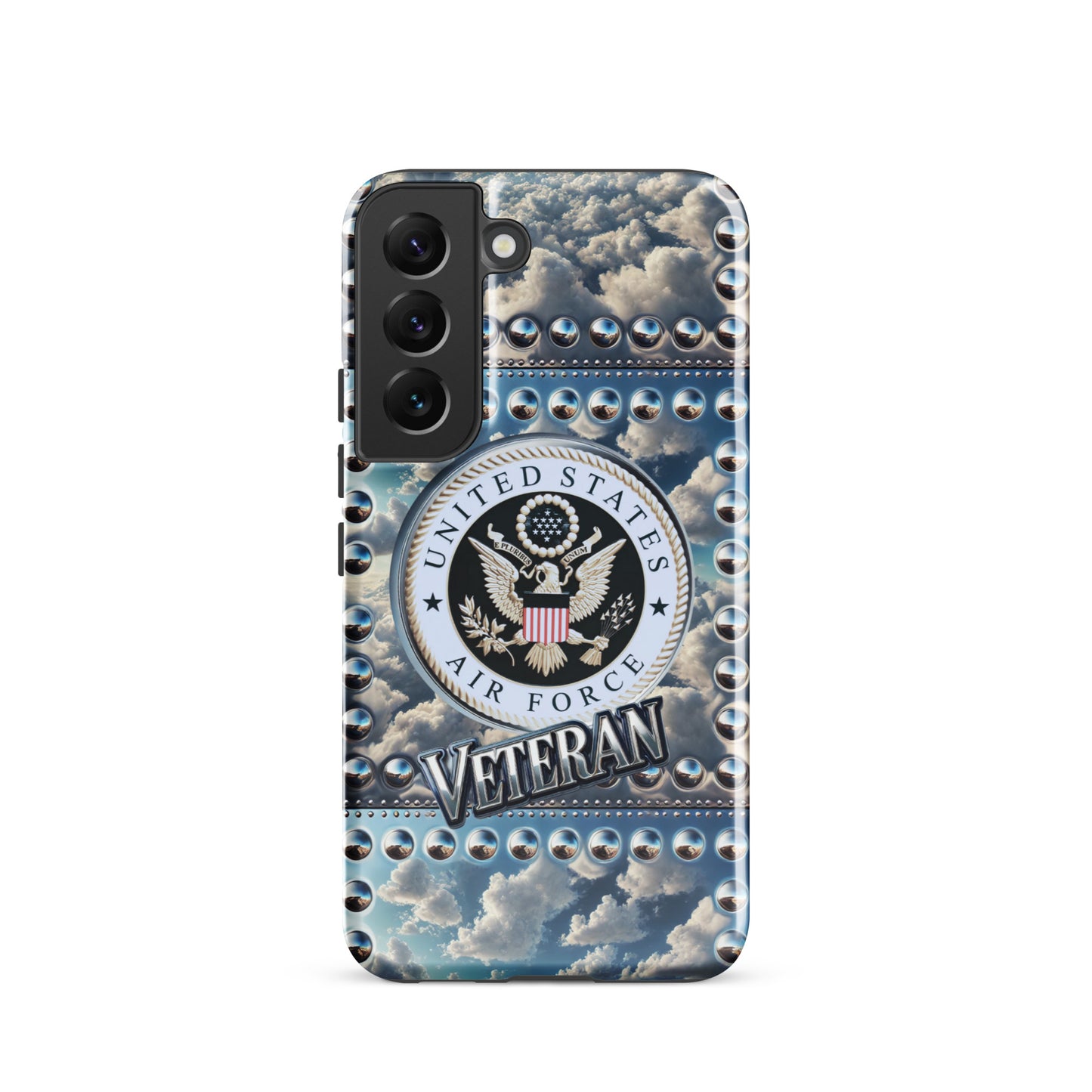 United States Air Force Cell phone case, Air Force Veteran cell phone case, anutecase, iphone15, Tough case for Samsung®