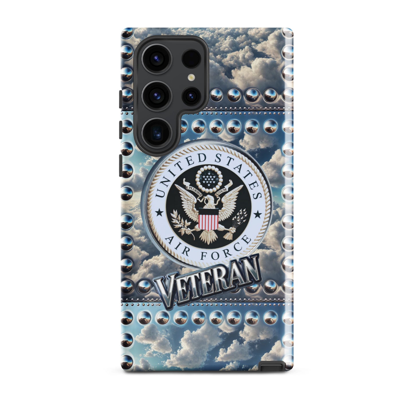 United States Air Force Cell phone case, Air Force Veteran cell phone case, anutecase, iphone15, Tough case for Samsung®