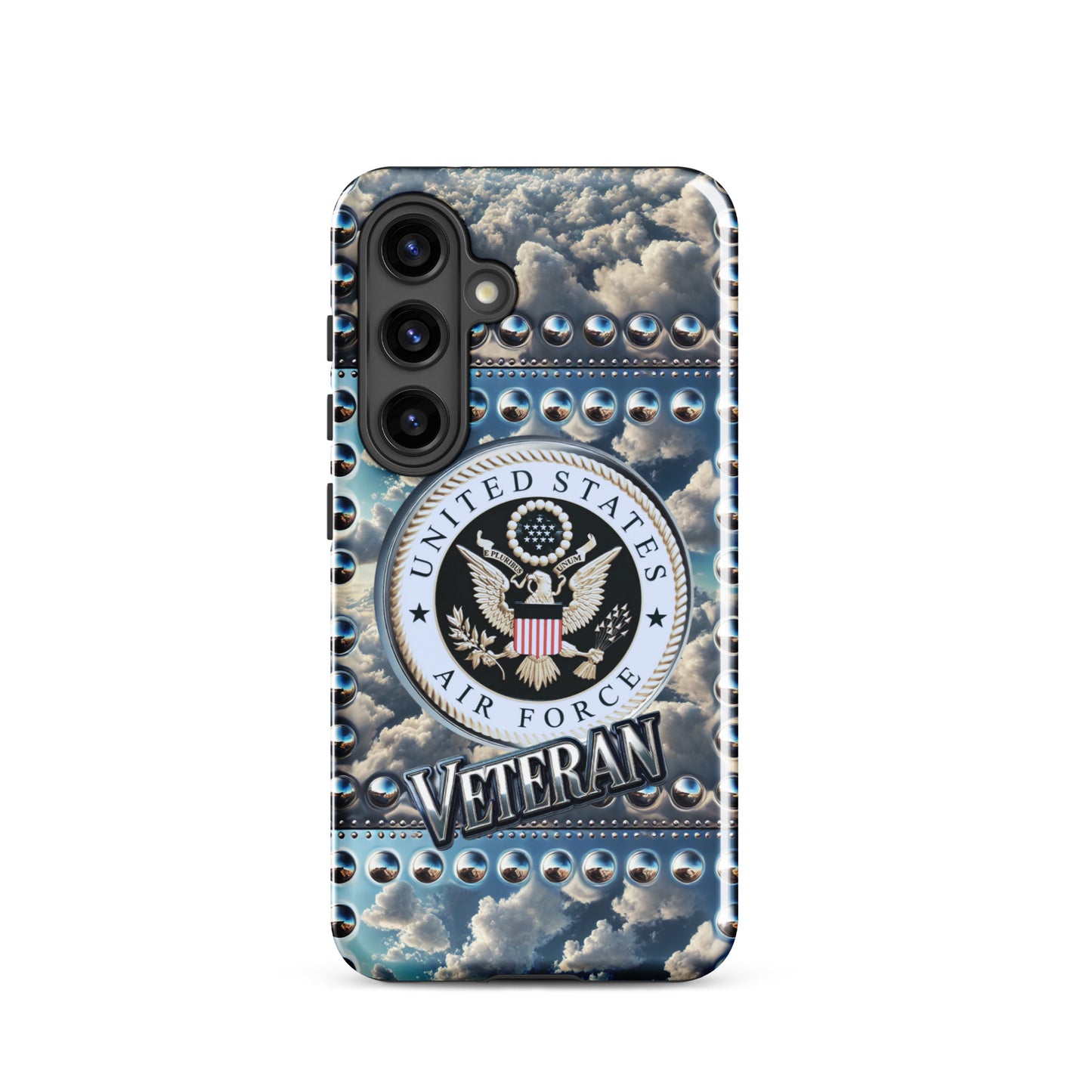 United States Air Force Cell phone case, Air Force Veteran cell phone case, anutecase, iphone15, Tough case for Samsung®