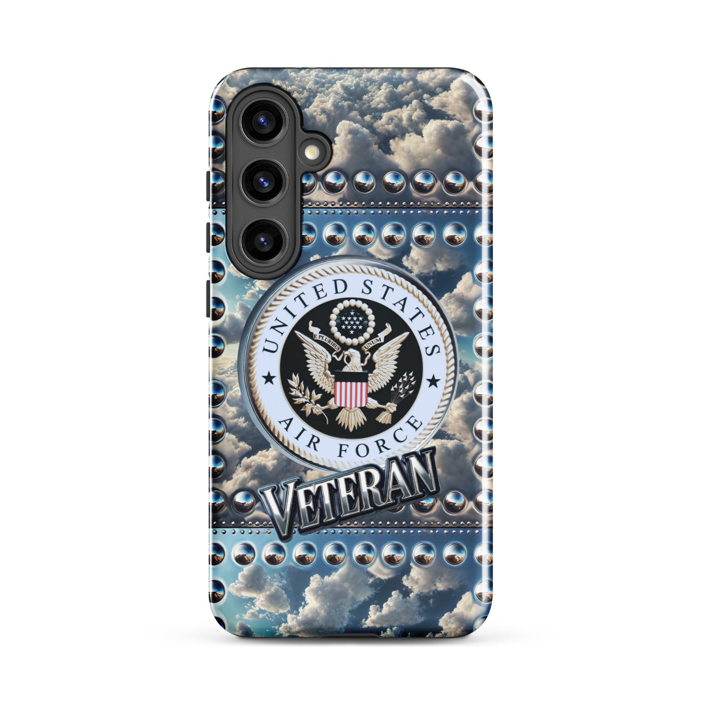 United States Air Force Cell phone case, Air Force Veteran cell phone case, anutecase, iphone15, Tough case for Samsung®