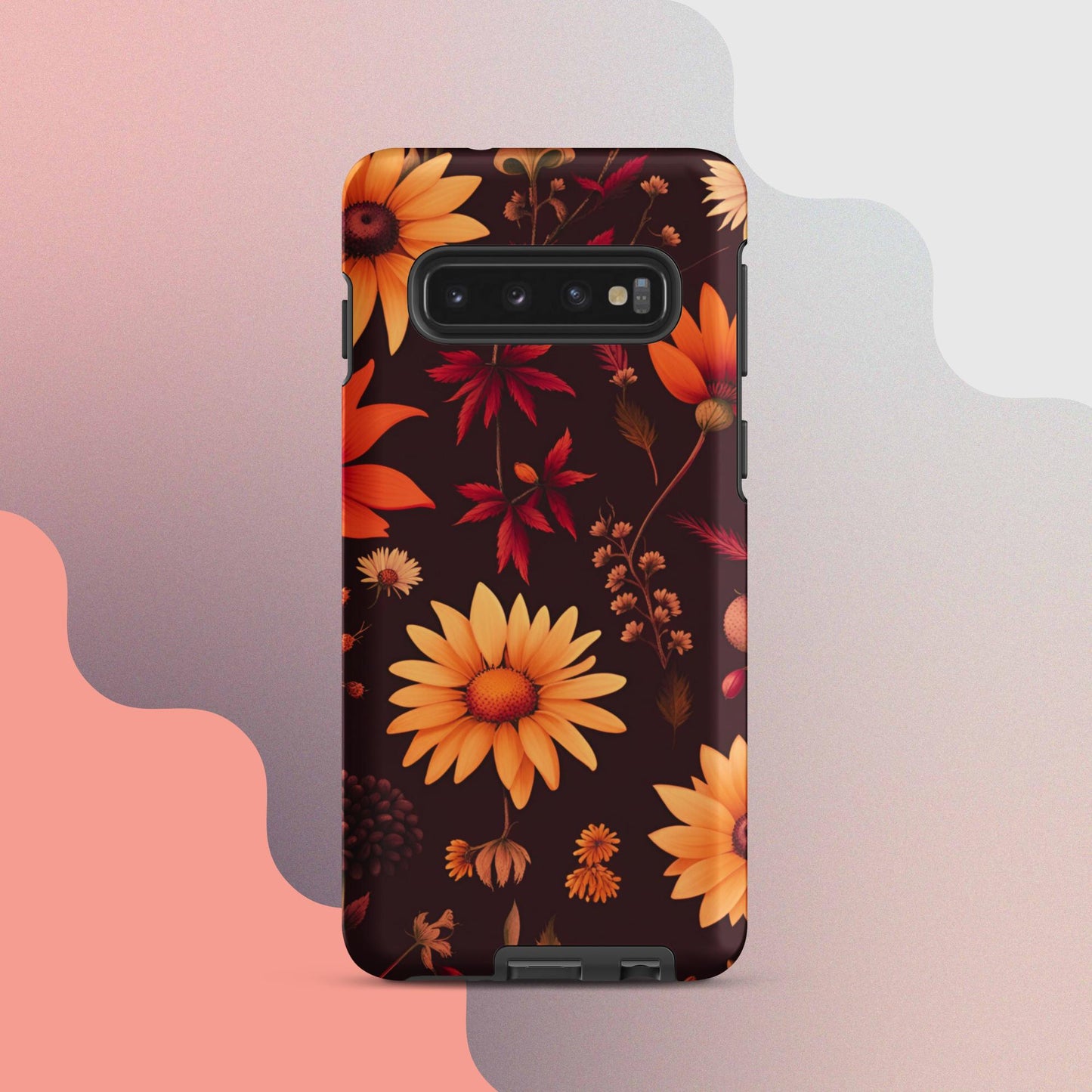 Wildflowers case for her, Tough case for Samsung®, Girls phone case, Fall flower case