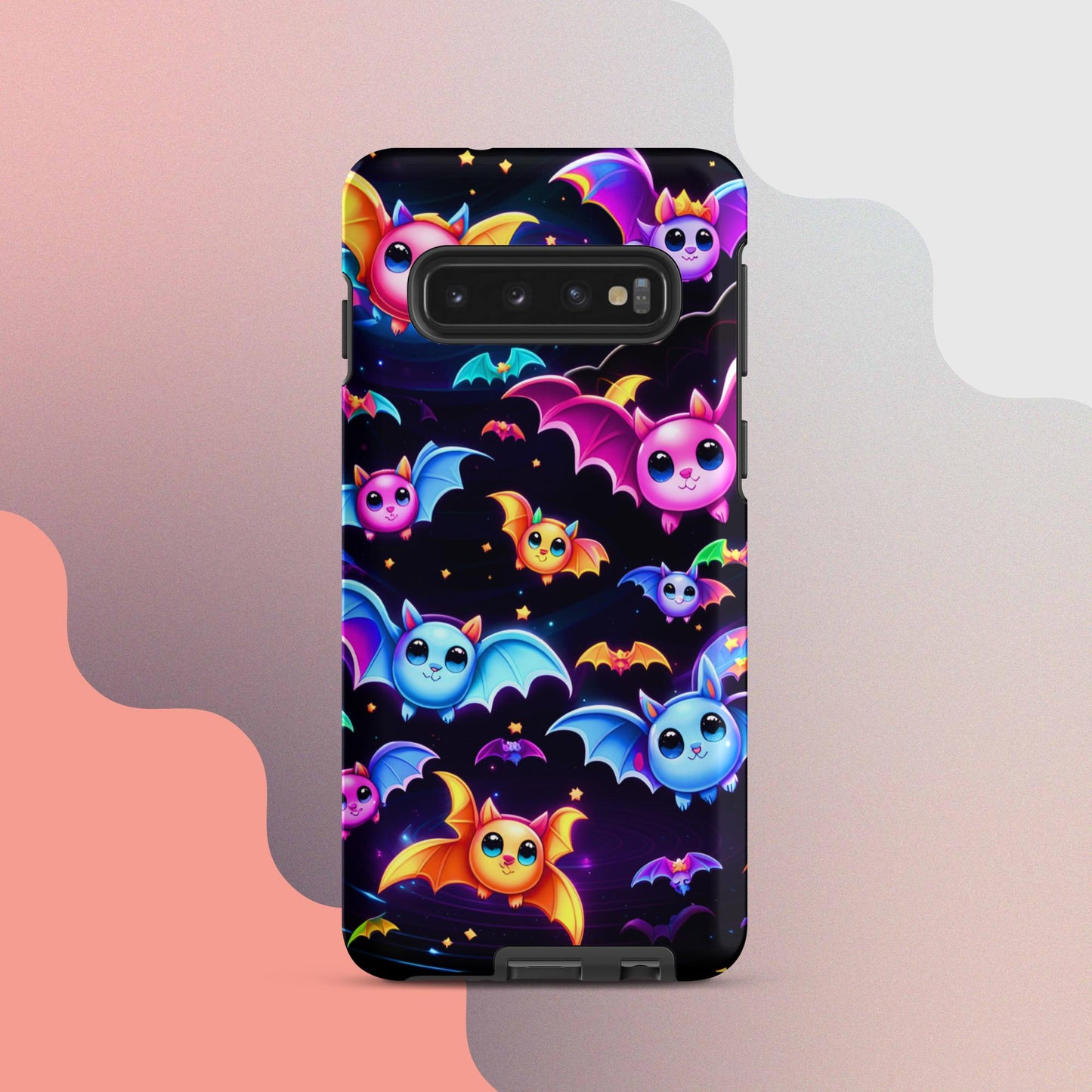 Tough case for Samsung®, Cute bat phone case, cute halloween phone case, samsung phone case, Samsung 23 phone case, halloween phone case