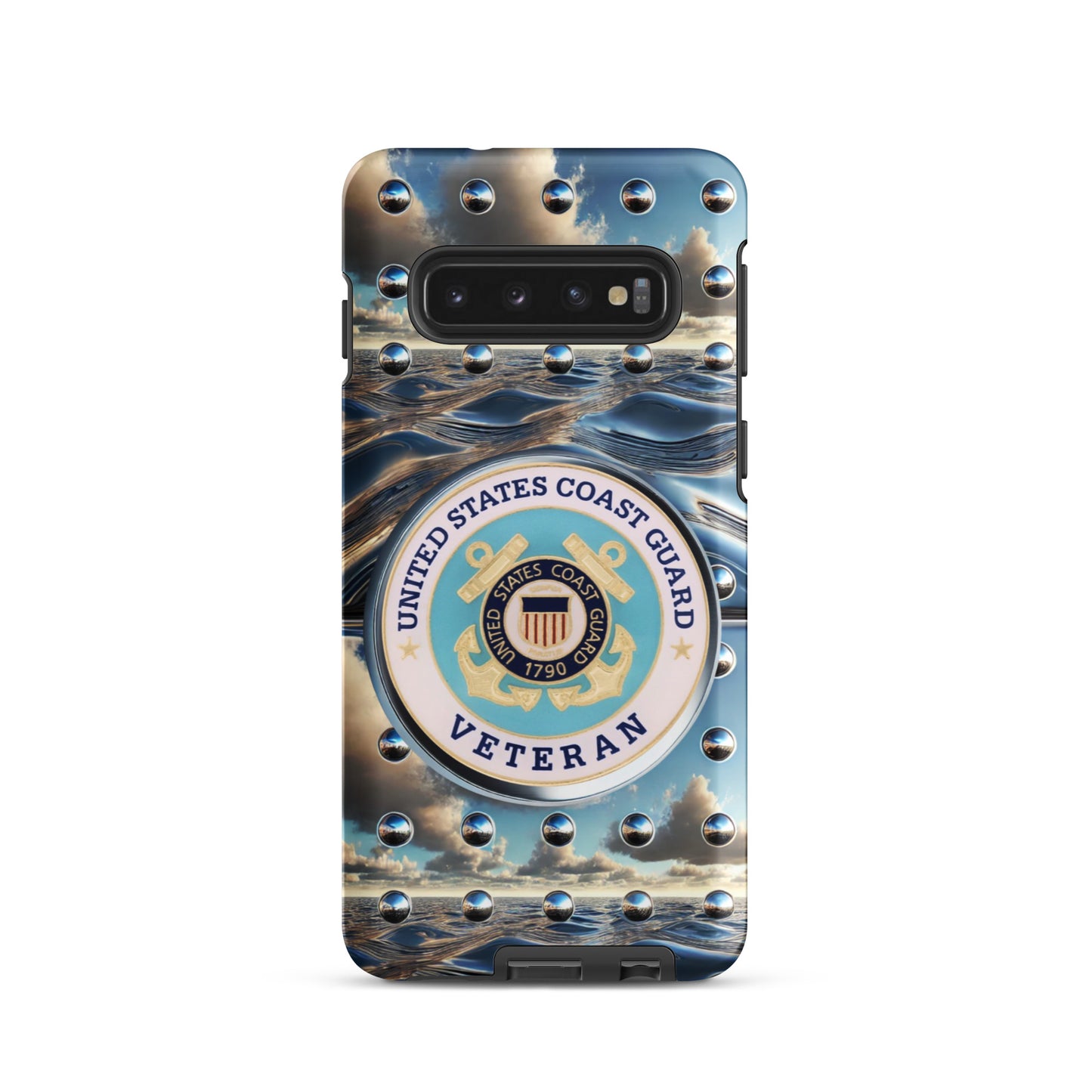 United States Coast Guard Veteran Samsung phone case, anutcase, iphone15, Tough case for Samsung®