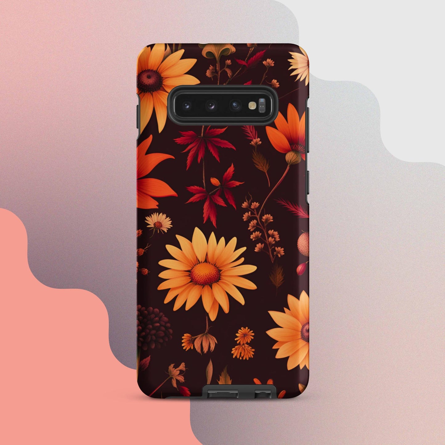 Wildflowers case for her, Tough case for Samsung®, Girls phone case, Fall flower case