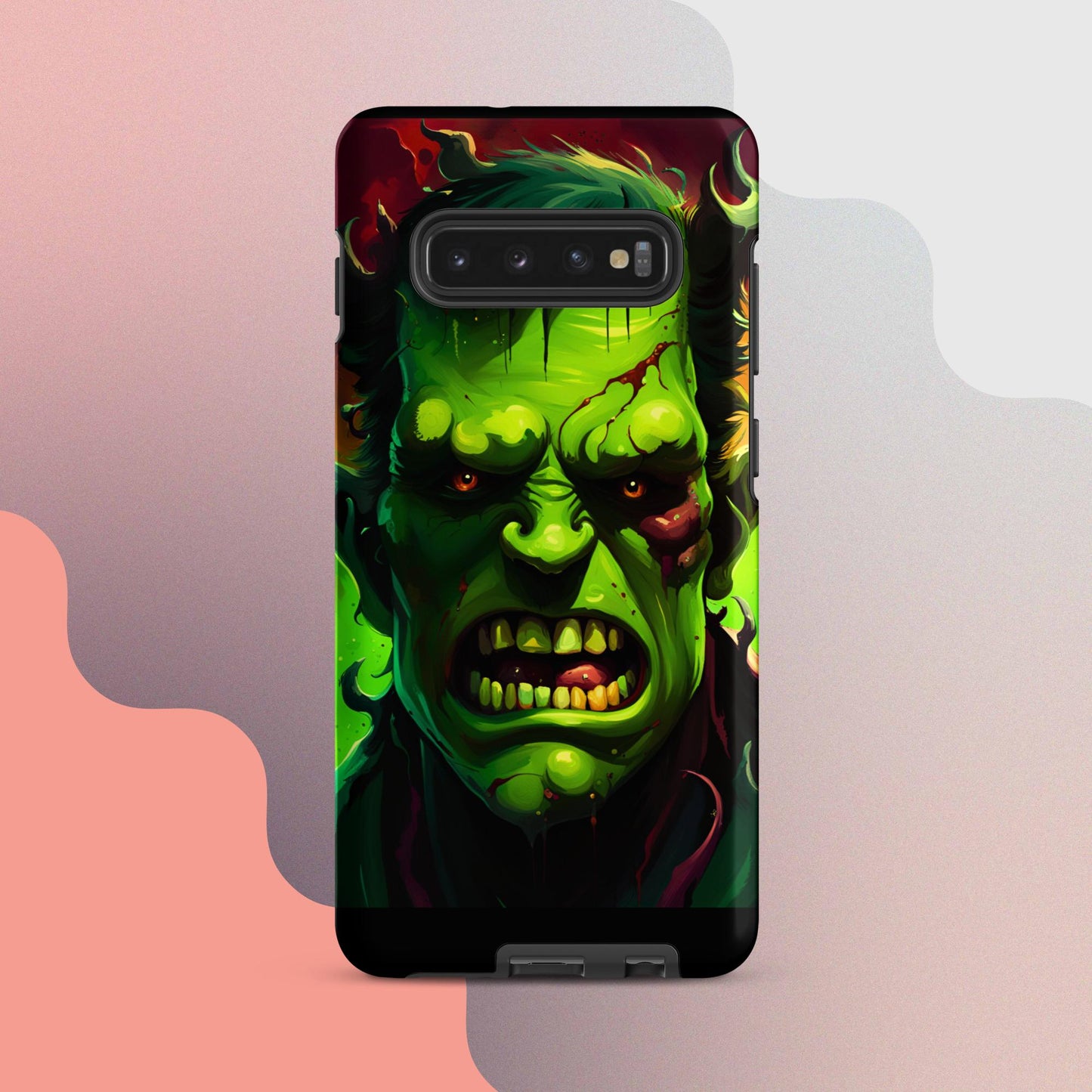 Tough case for Samsung®, Samsung halloween phone case, halloween phone case samsung, Frankenstein  phone case, phone case scary, monster phone case