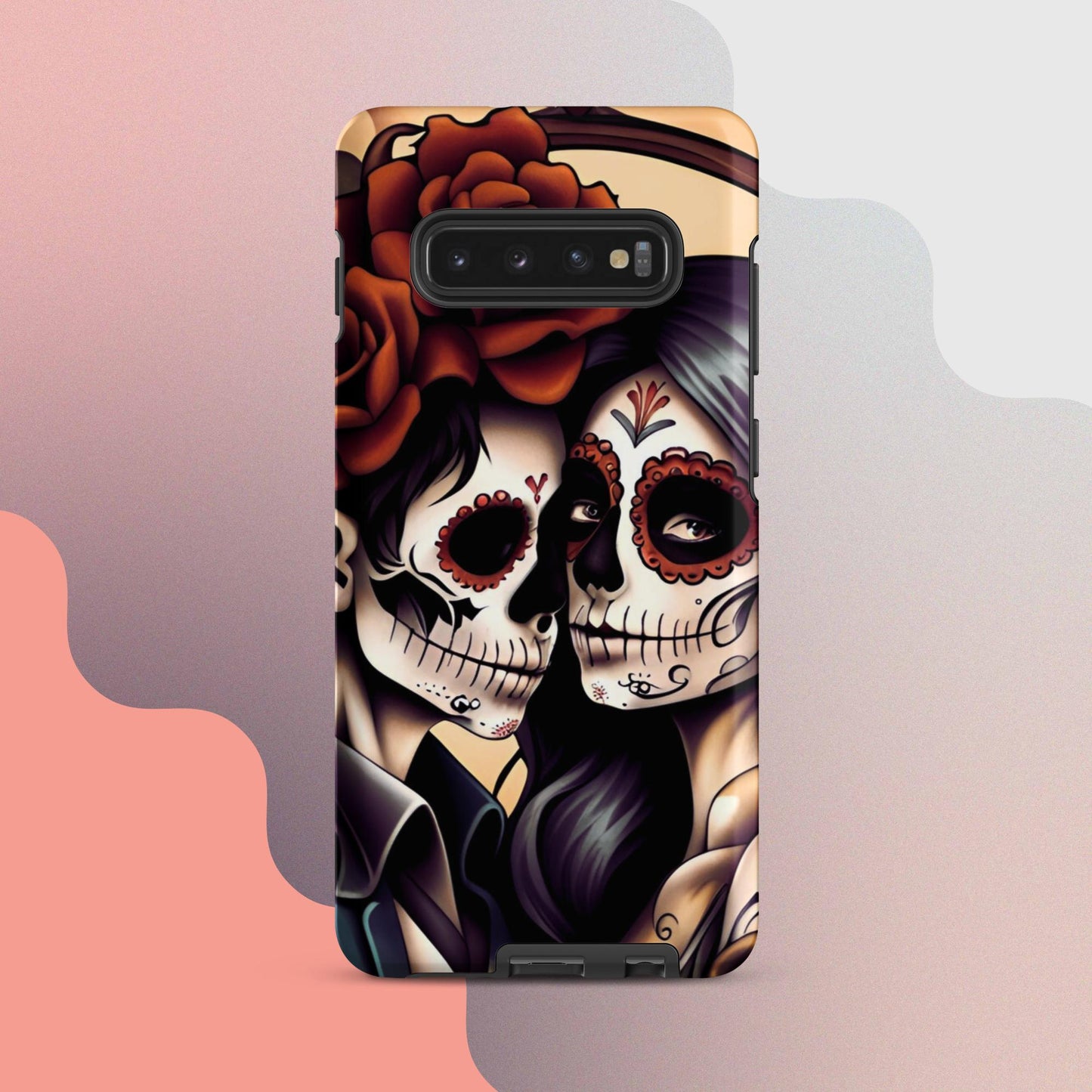 Day of the dead cell phone cover, Halloween cell phone cover,  Samsung halloween case, Skeleton phone case,  Tough case for Samsung®