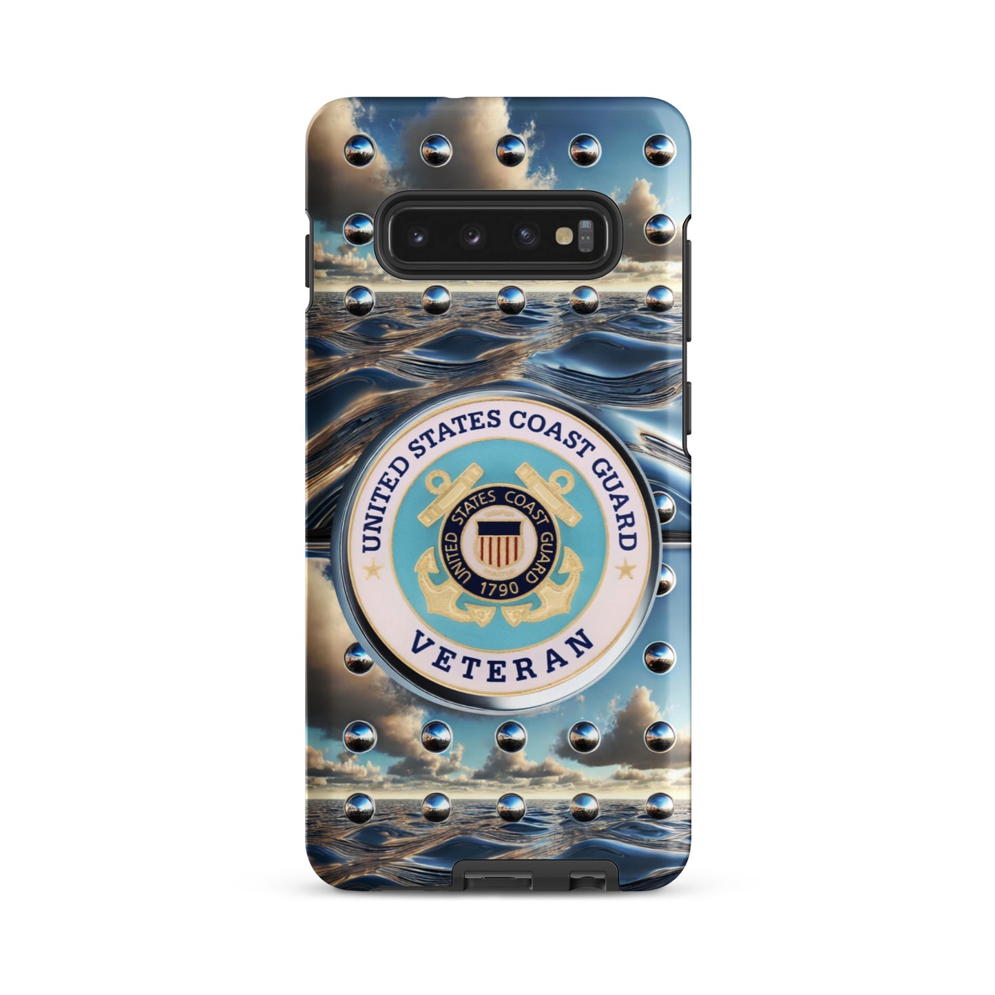 United States Coast Guard Veteran Samsung phone case, anutcase, iphone15, Tough case for Samsung®