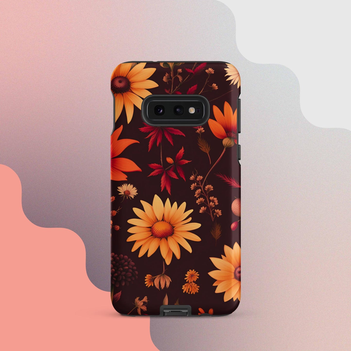 Wildflowers case for her, Tough case for Samsung®, Girls phone case, Fall flower case