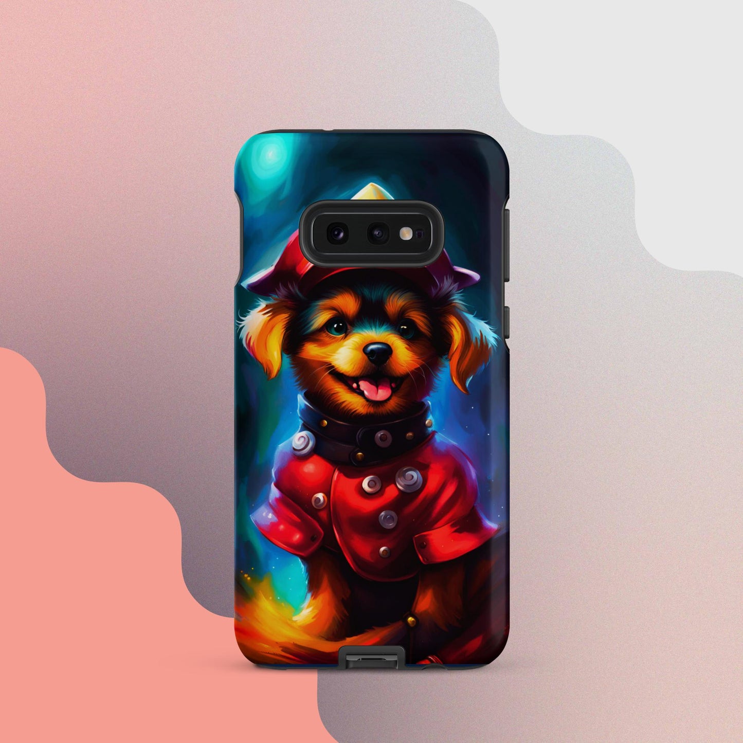 Tough case for Samsung®,Tough Case for iPhone®, Halloween Cell phone Case, pumpkin cell phone case, halloween case, Samsung phone case, halloween puppy, puppy costume, halloween puppy