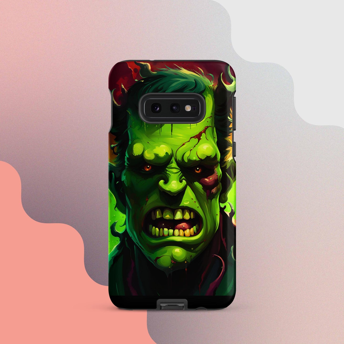 Tough case for Samsung®, Samsung halloween phone case, halloween phone case samsung, Frankenstein  phone case, phone case scary, monster phone case