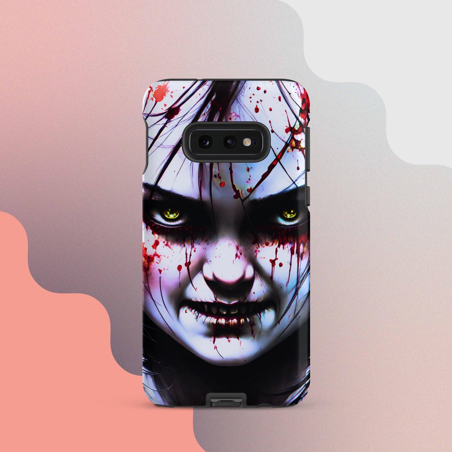 Scary girl cell phone cover, Halloween cell phone case, Halloween case,  samsung case for halloween, halloween decorTough case for Samsung®