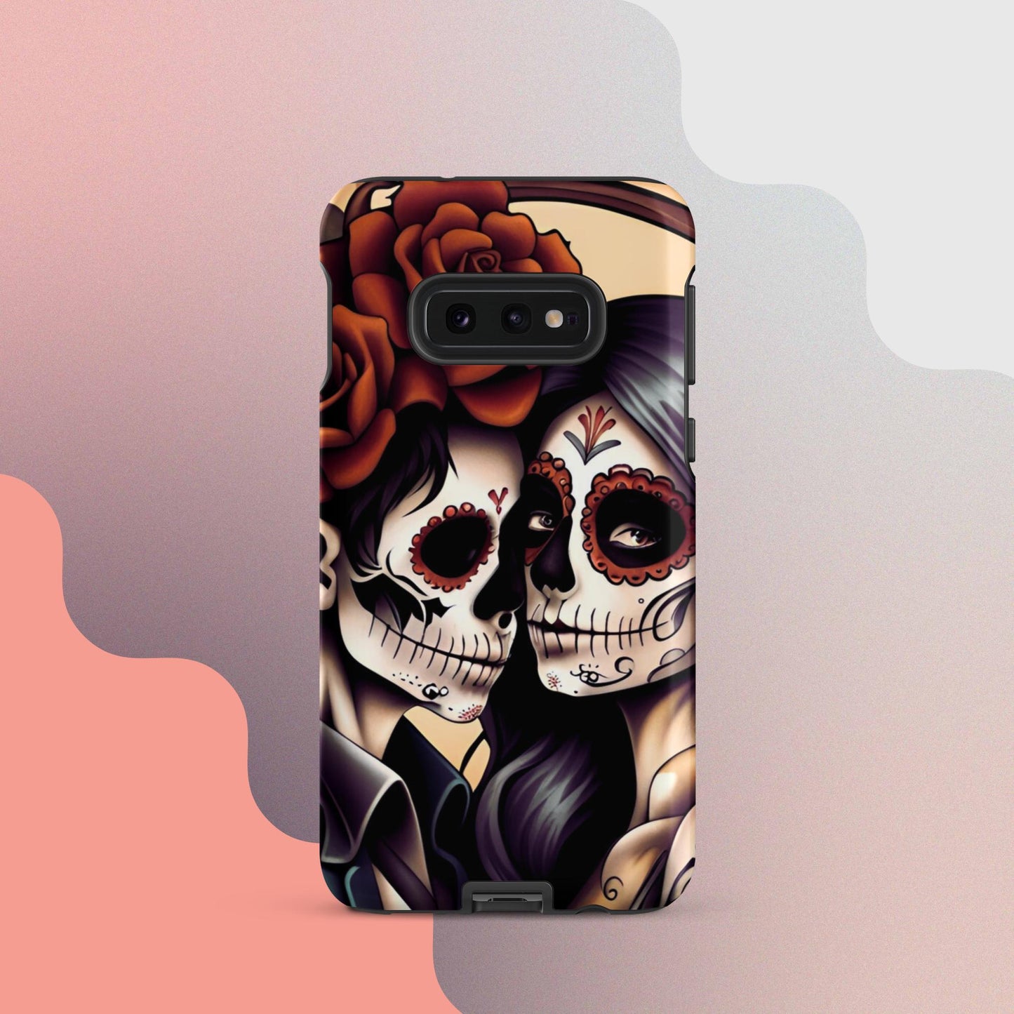 Day of the dead cell phone cover, Halloween cell phone cover,  Samsung halloween case, Skeleton phone case,  Tough case for Samsung®