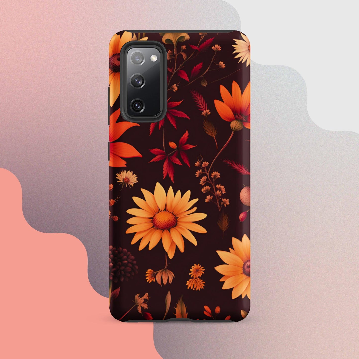 Wildflowers case for her, Tough case for Samsung®, Girls phone case, Fall flower case