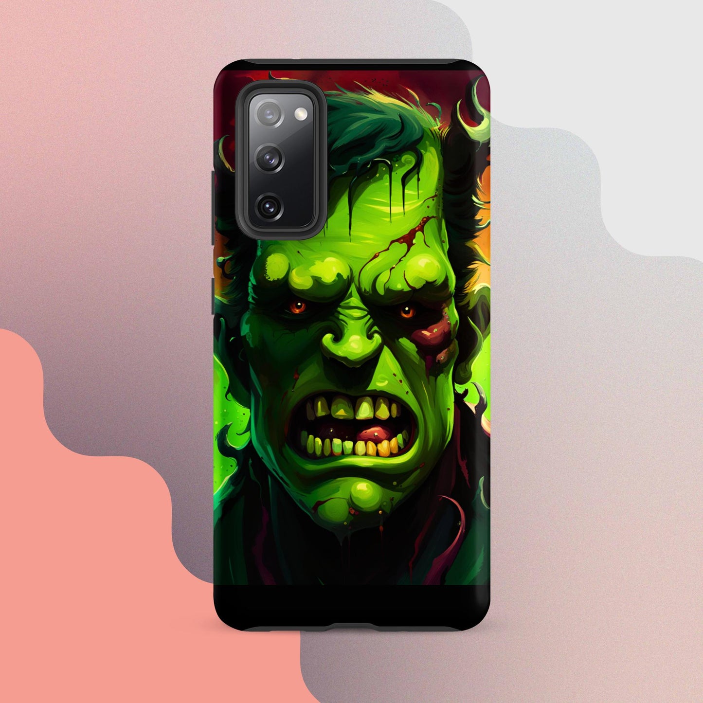 Tough case for Samsung®, Samsung halloween phone case, halloween phone case samsung, Frankenstein  phone case, phone case scary, monster phone case