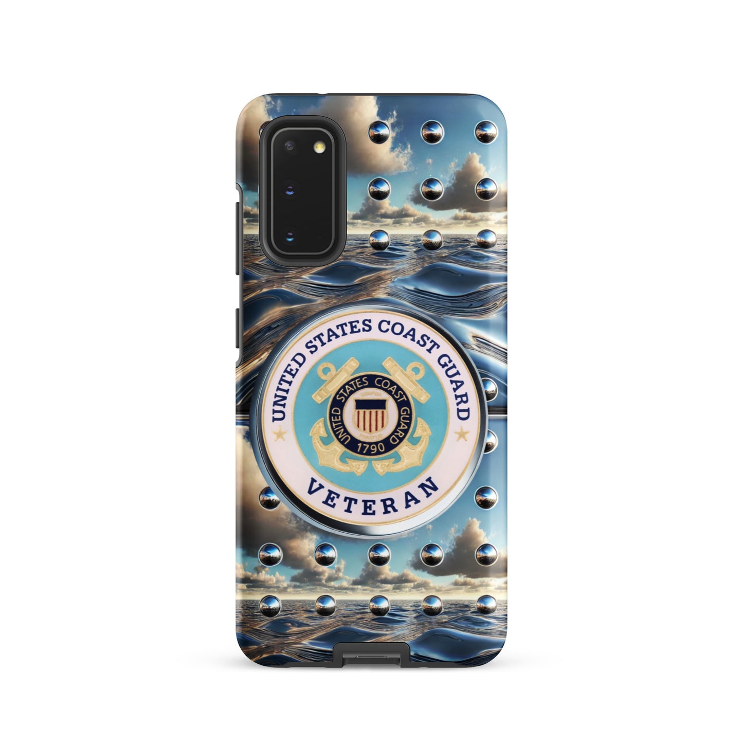 United States Coast Guard Veteran Samsung phone case, anutcase, iphone15, Tough case for Samsung®