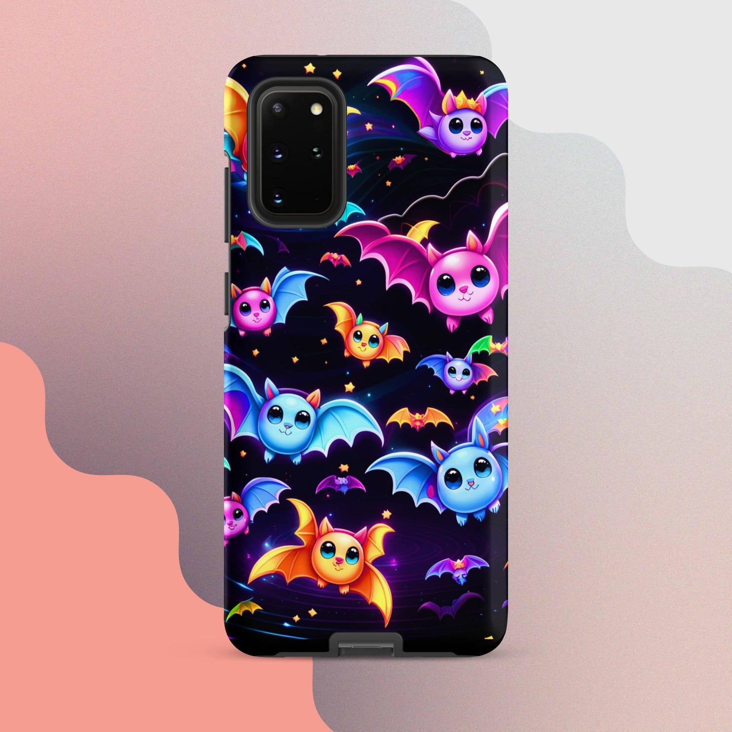 Tough case for Samsung®, Cute bat phone case, cute halloween phone case, samsung phone case, Samsung 23 phone case, halloween phone case