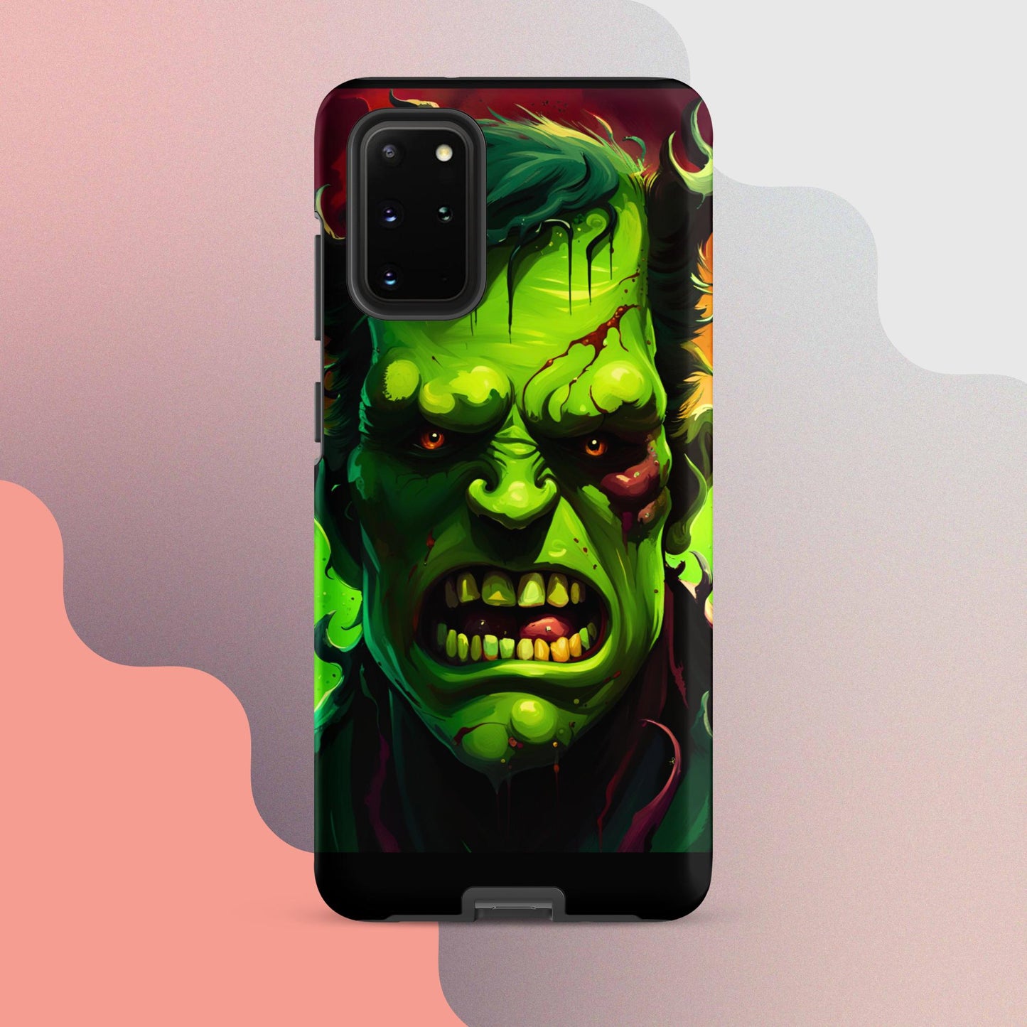 Tough case for Samsung®, Samsung halloween phone case, halloween phone case samsung, Frankenstein  phone case, phone case scary, monster phone case