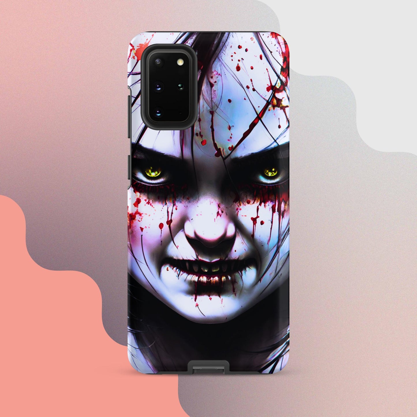 Scary girl cell phone cover, Halloween cell phone case, Halloween case,  samsung case for halloween, halloween decorTough case for Samsung®