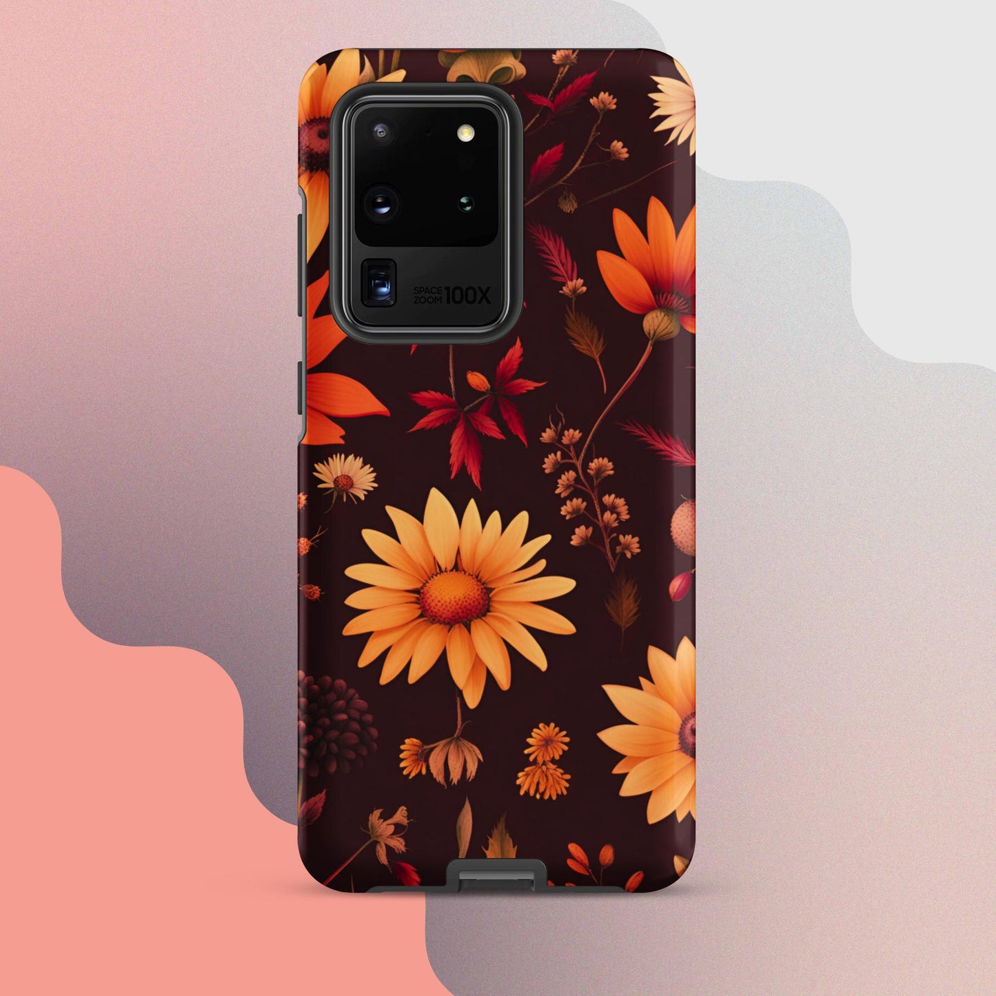 Wildflowers case for her, Tough case for Samsung®, Girls phone case, Fall flower case