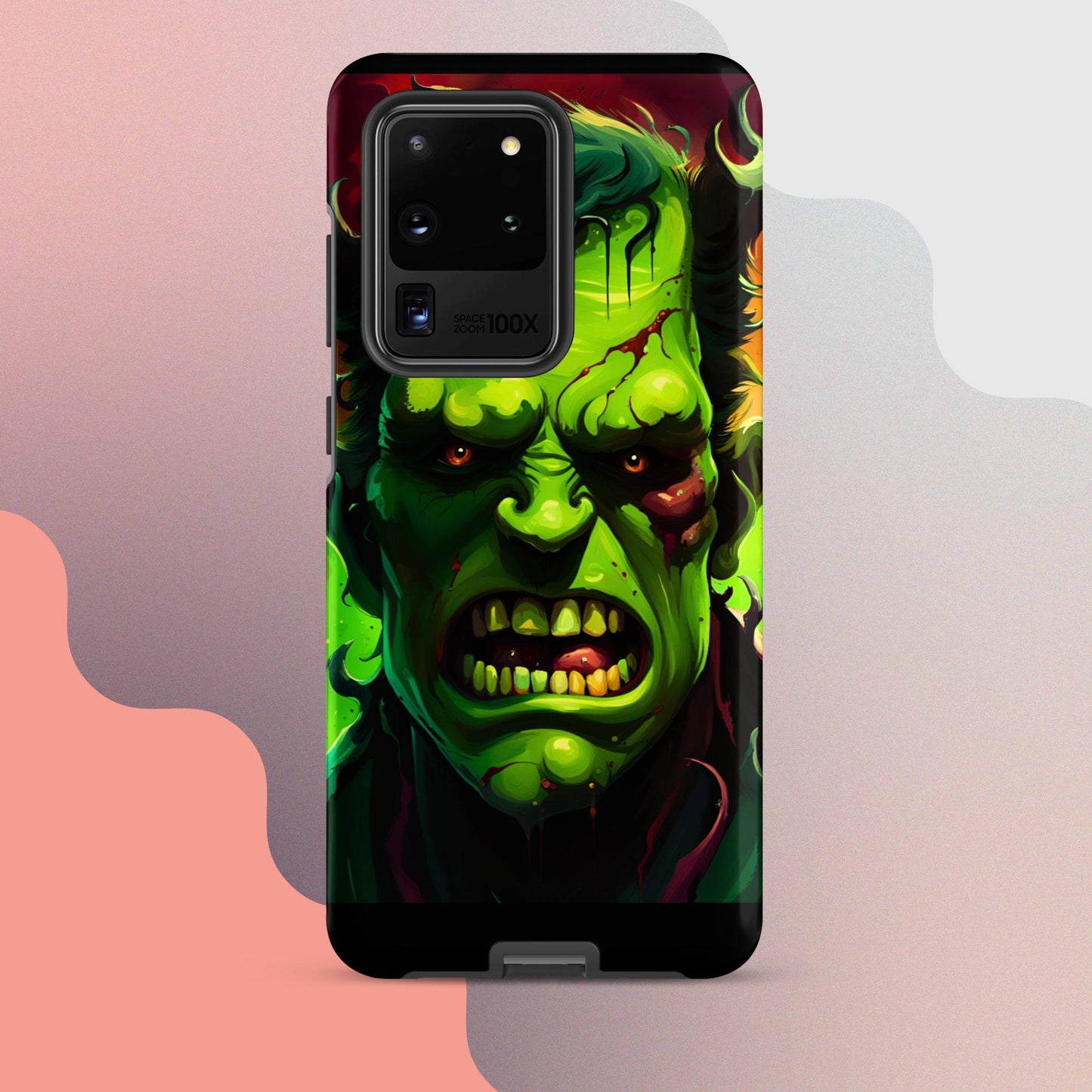 Tough case for Samsung®, Samsung halloween phone case, halloween phone case samsung, Frankenstein  phone case, phone case scary, monster phone case