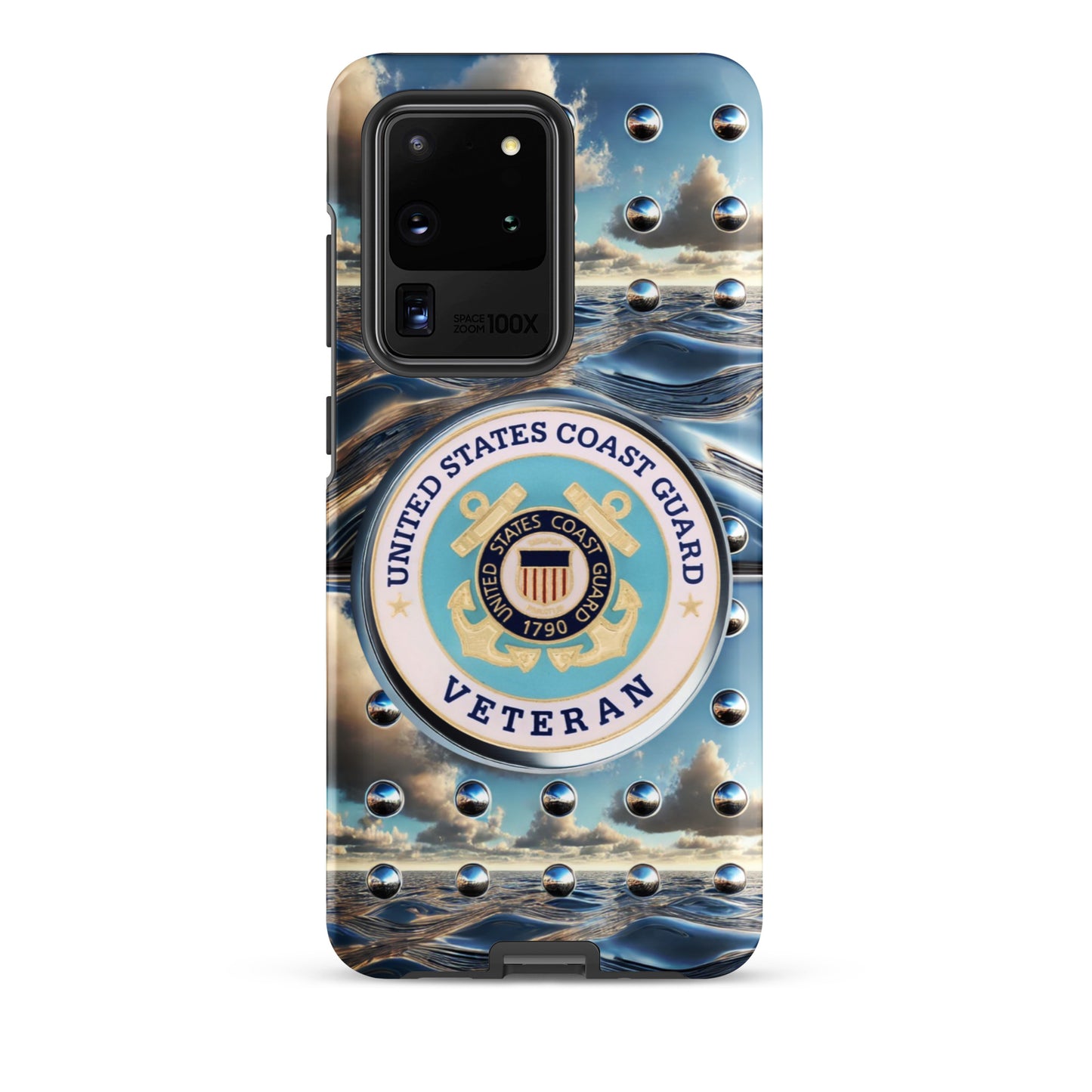 United States Coast Guard Veteran Samsung phone case, anutcase, iphone15, Tough case for Samsung®