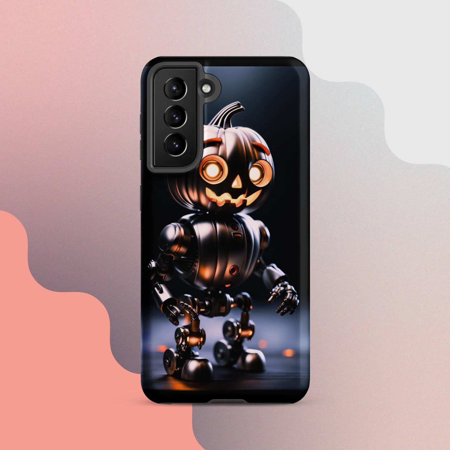 Tough case for Samsung®, halloween pumpkin, halloween samsung case, samsung halloween case