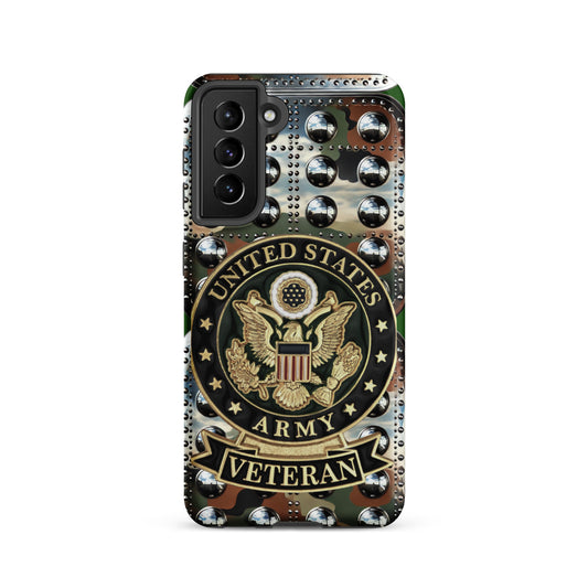 Army Veteran phone case, Military phone case, Samsung Army phone case, anutcase, Tough case for Samsung®