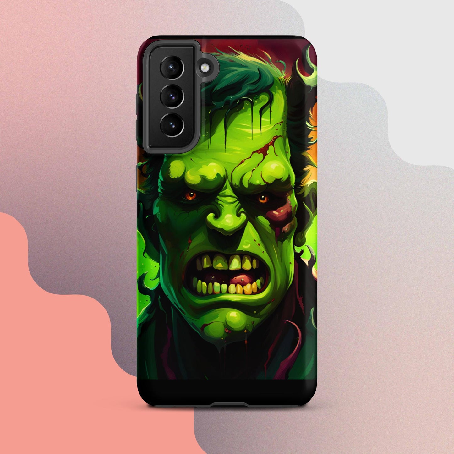 Tough case for Samsung®, Samsung halloween phone case, halloween phone case samsung, Frankenstein  phone case, phone case scary, monster phone case