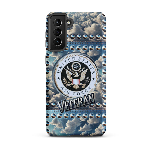 United States Air Force Cell phone case, Air Force Veteran cell phone case, anutecase, iphone15, Tough case for Samsung®