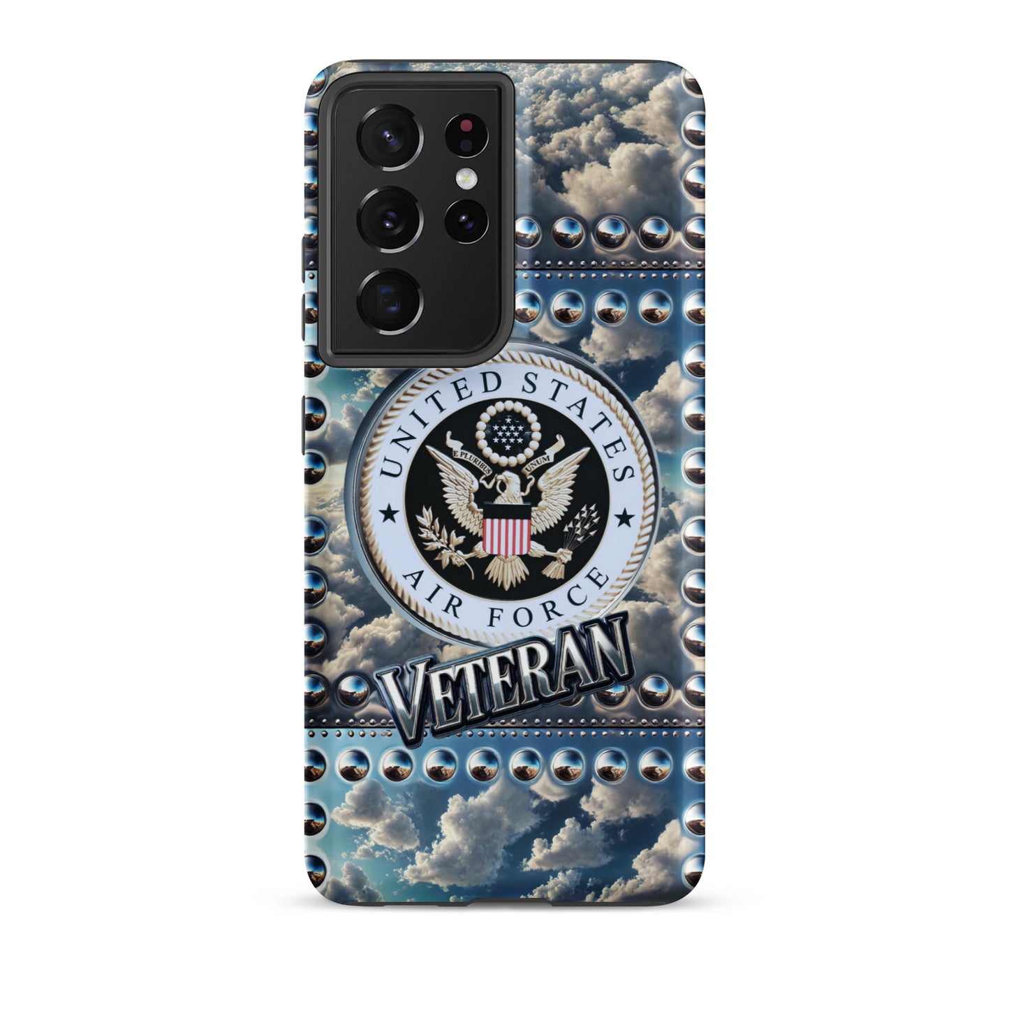 United States Air Force Cell phone case, Air Force Veteran cell phone case, anutecase, iphone15, Tough case for Samsung®