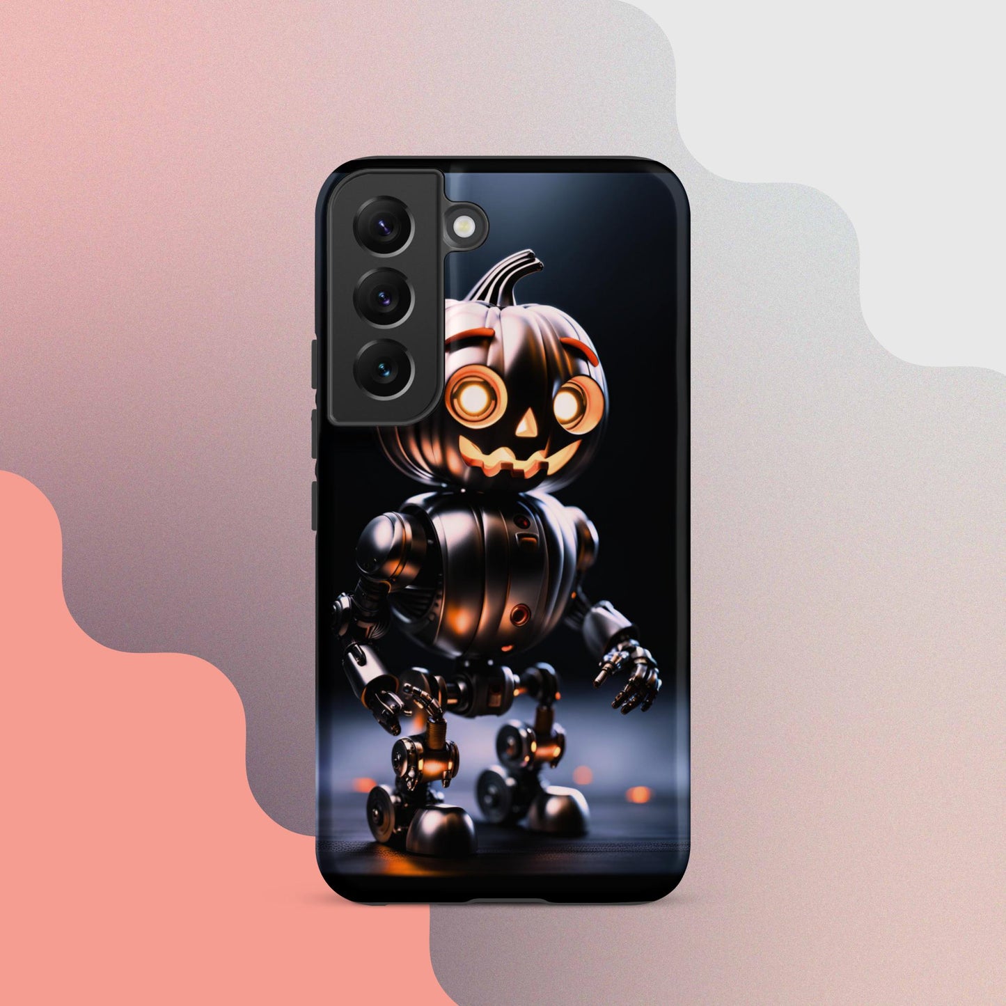 Tough case for Samsung®, halloween pumpkin, halloween samsung case, samsung halloween case