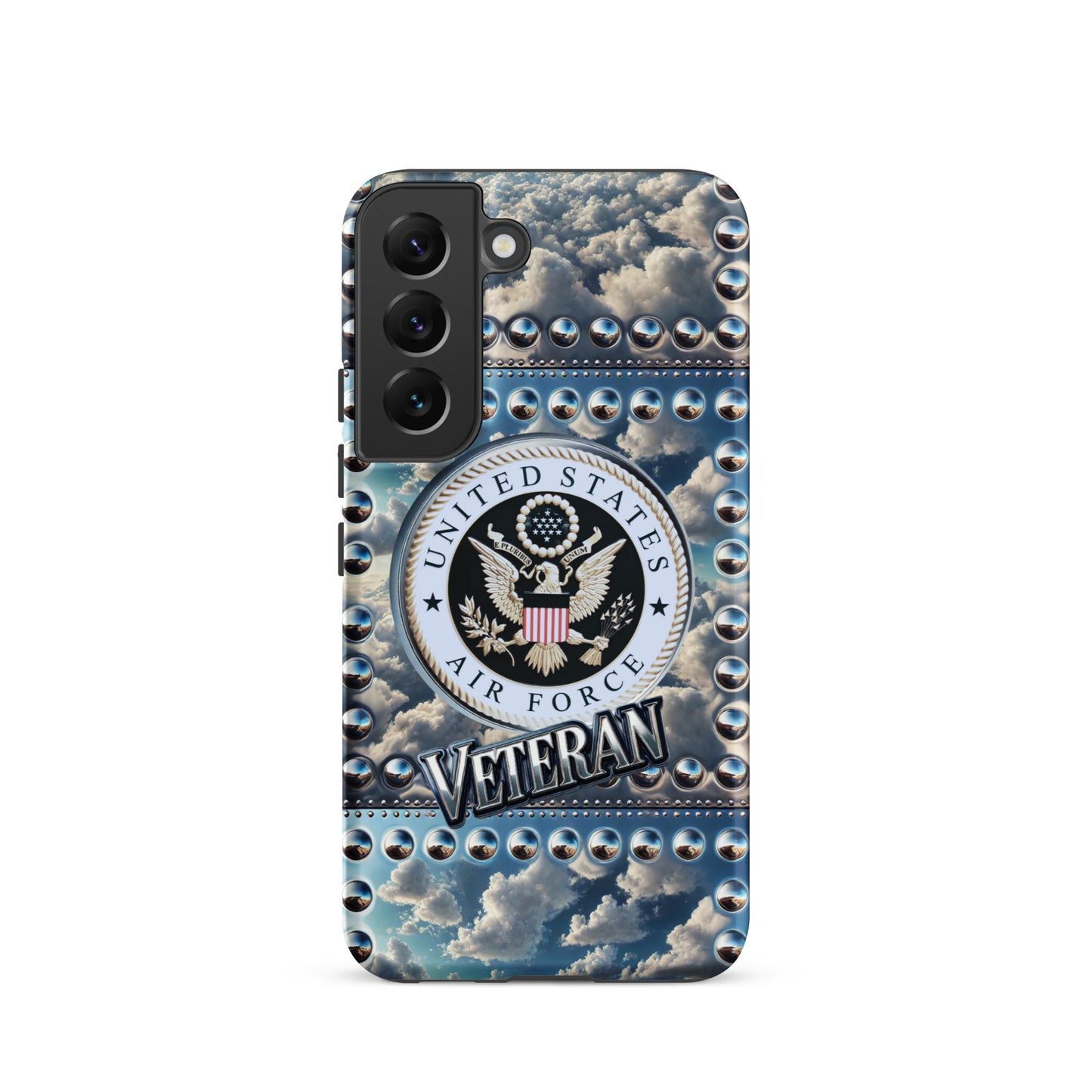 United States Air Force Cell phone case, Air Force Veteran cell phone case, anutecase, iphone15, Tough case for Samsung®