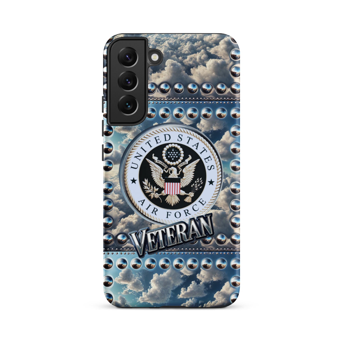 United States Air Force Cell phone case, Air Force Veteran cell phone case, anutecase, iphone15, Tough case for Samsung®