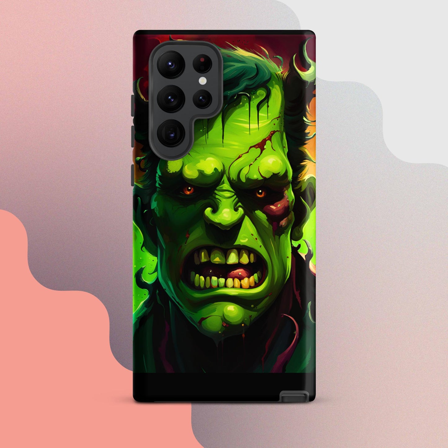 Tough case for Samsung®, Samsung halloween phone case, halloween phone case samsung, Frankenstein  phone case, phone case scary, monster phone case